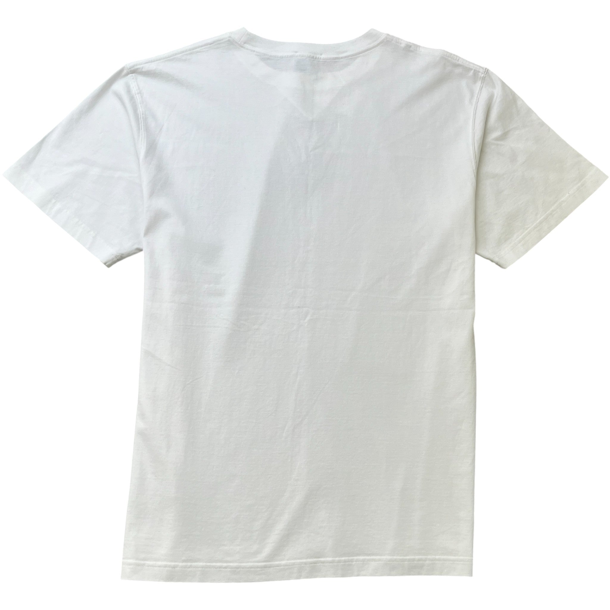 Men's Cd Heart Patch Logo T-Shirt White Size XXL