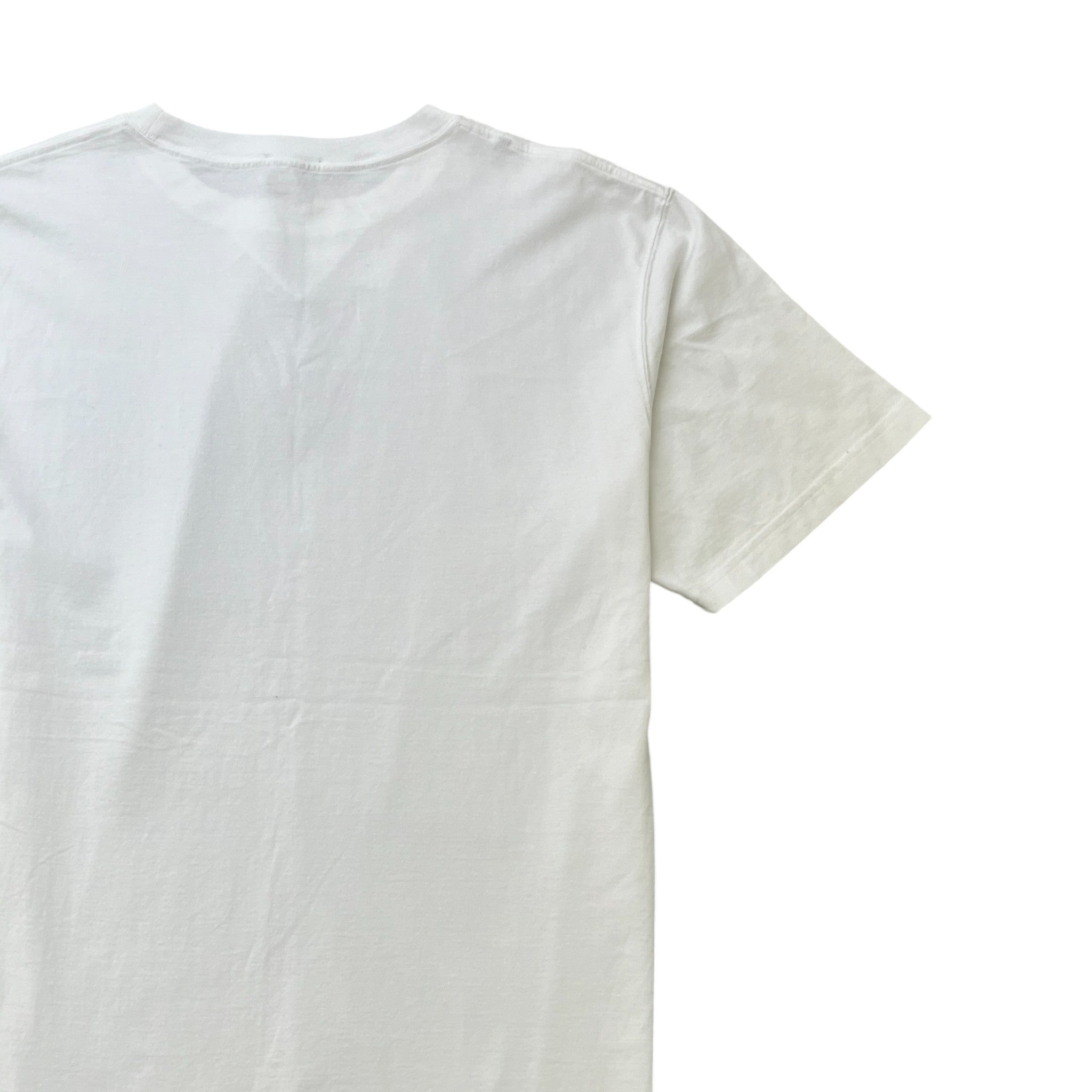 Men's Cd Heart Patch Logo T-Shirt White Size XXL