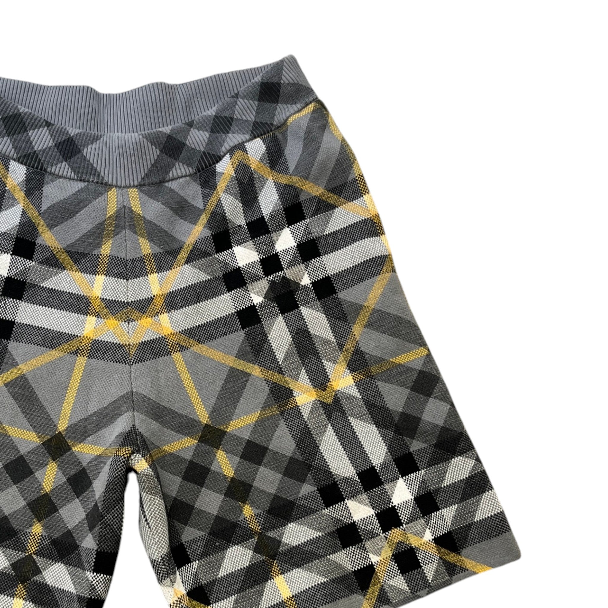 Men's Tilton Check Shorts Grey Size L
