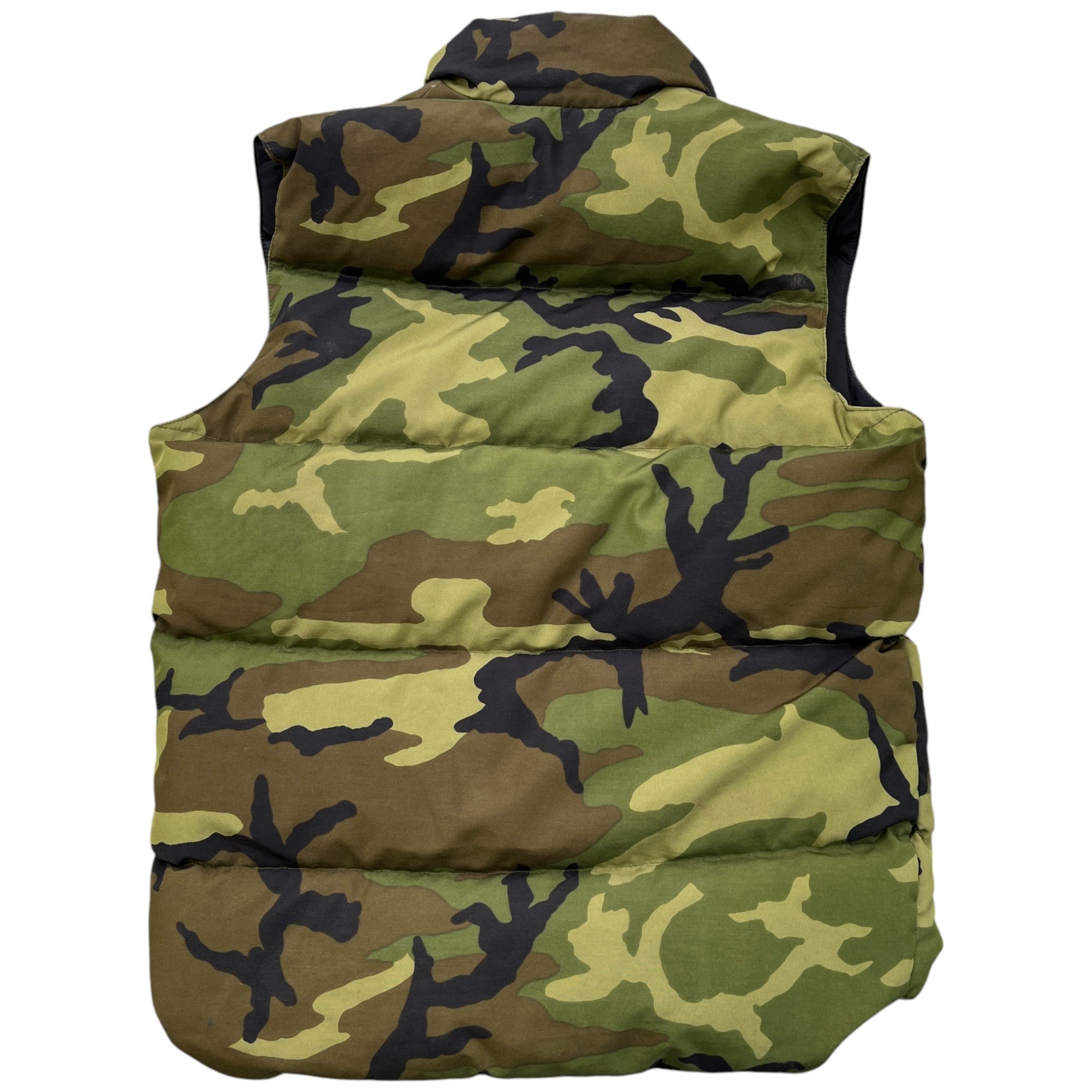 Men's Freestyle Camo Gilet Khaki Size S