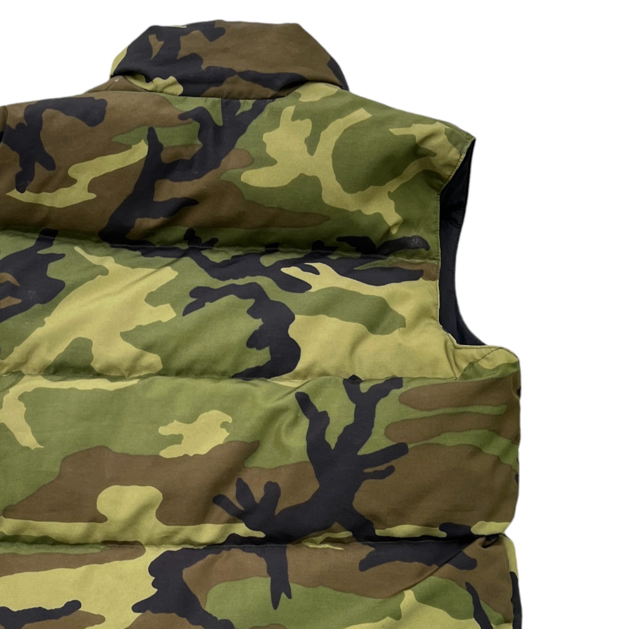 Men's Freestyle Camo Gilet Khaki Size S
