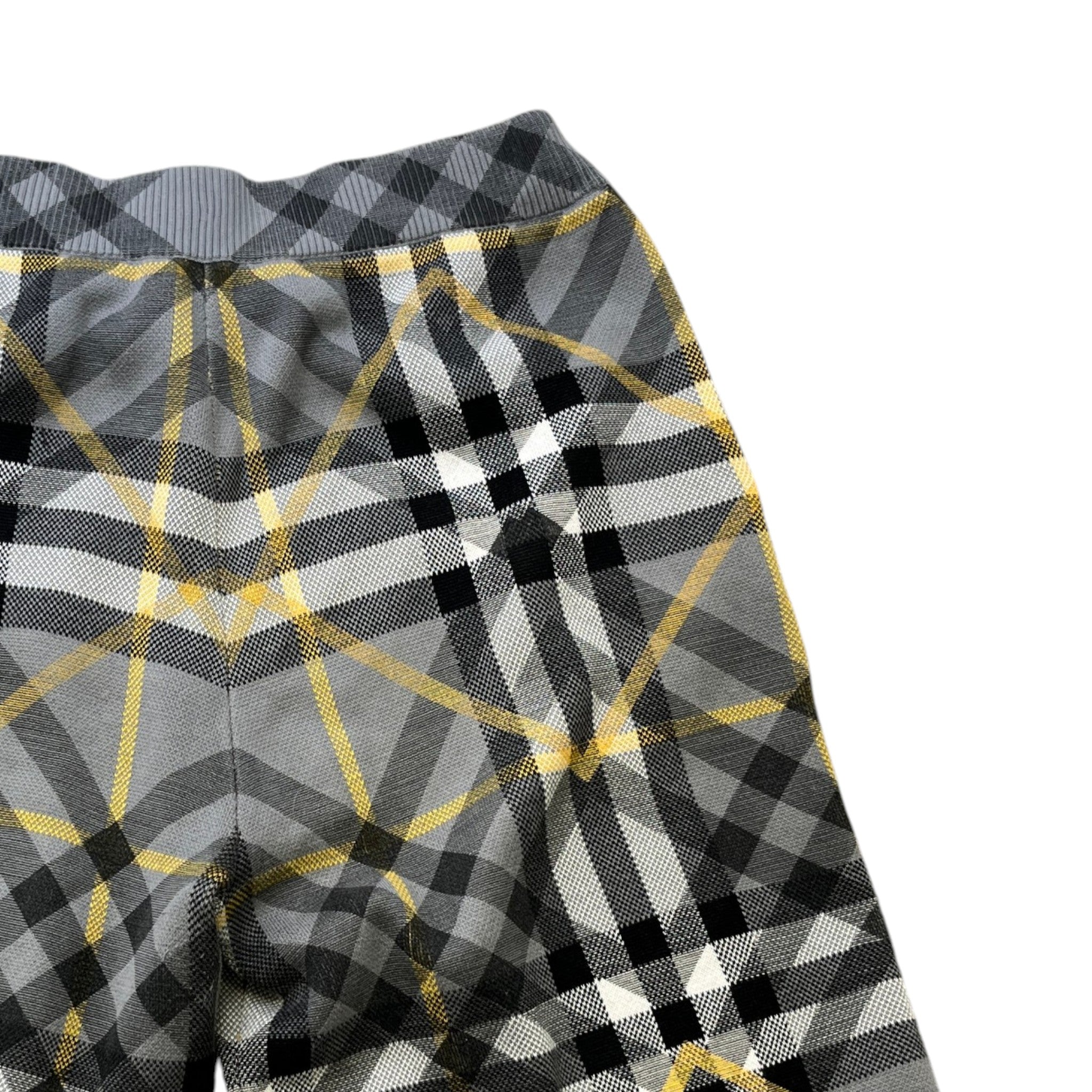 Men's Tilton Check Shorts Grey Size L