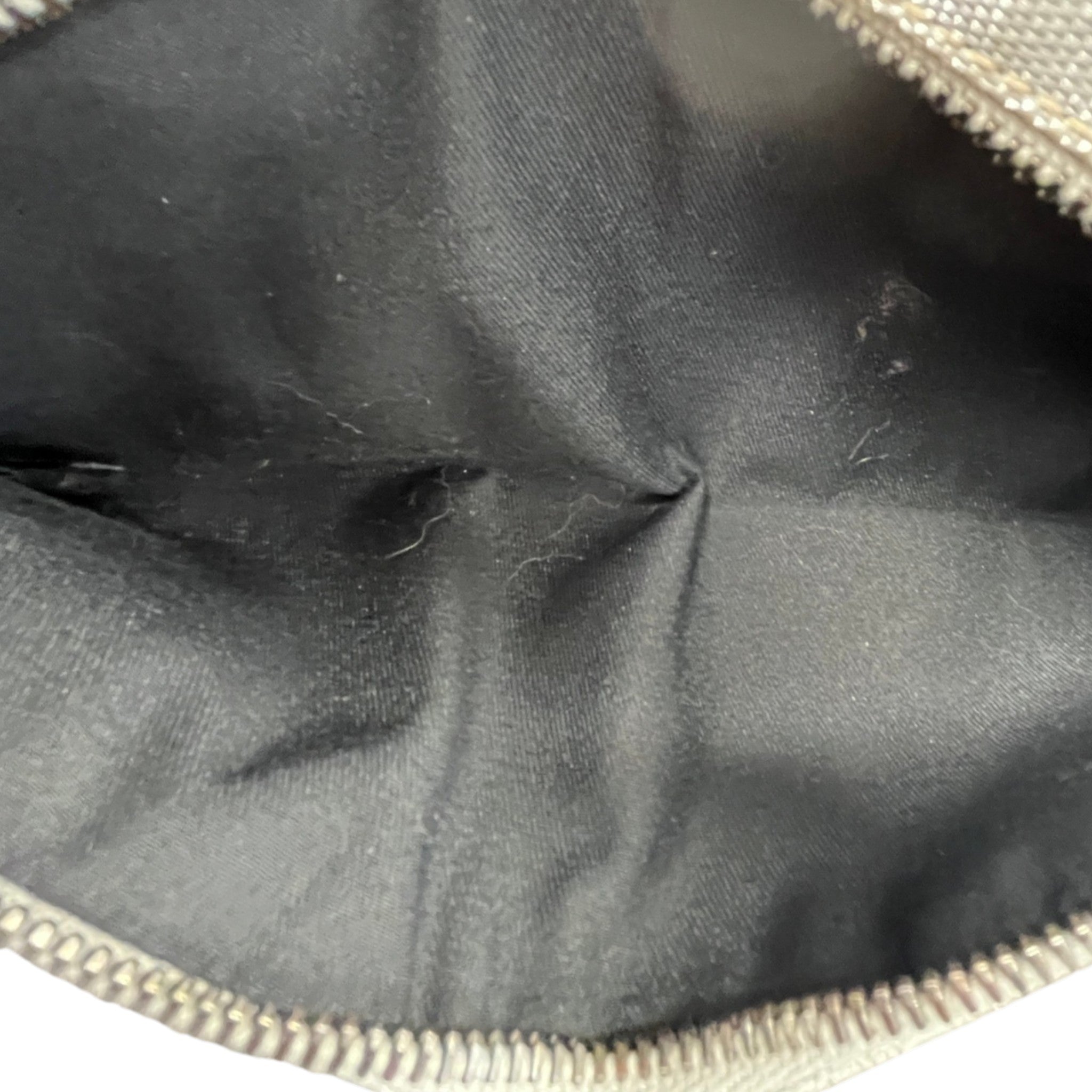 Men's Gg Supreme Web Double Pocket Belt Bag Silver