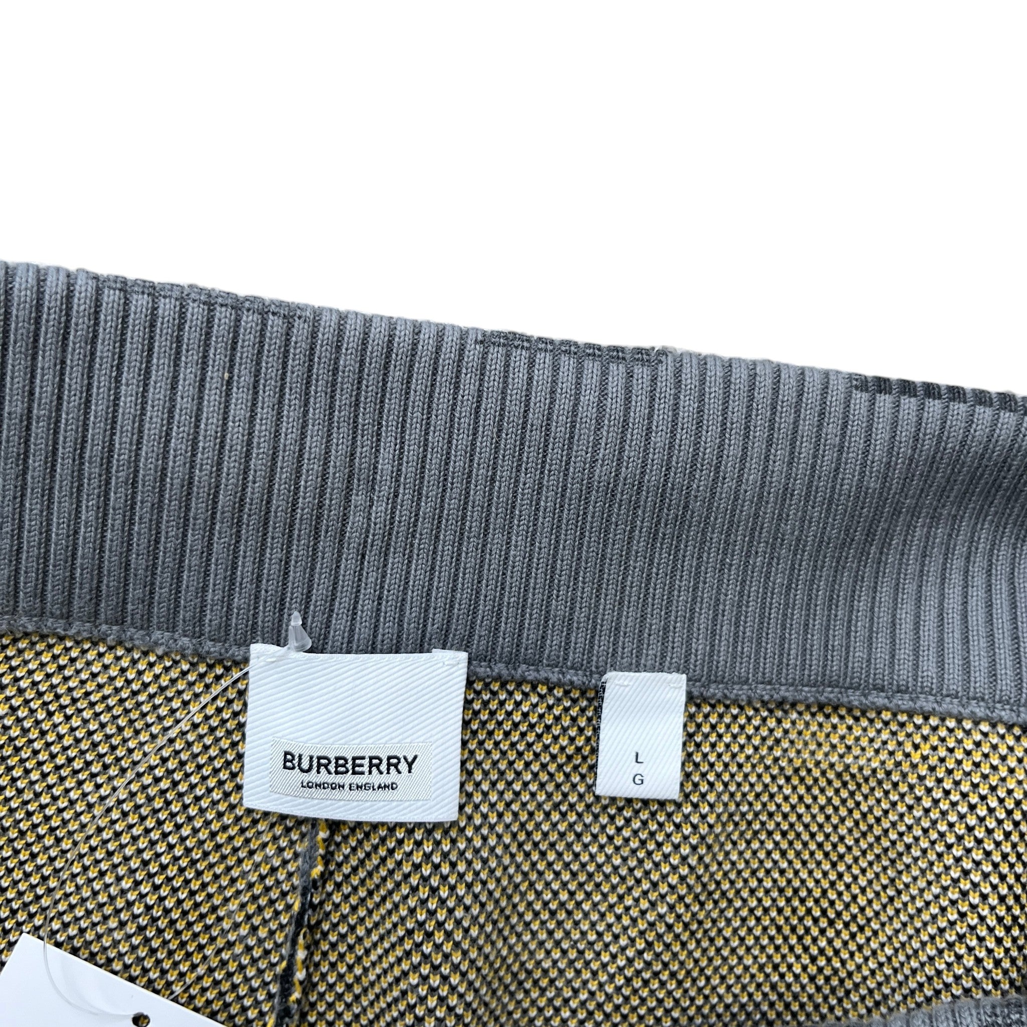 Men's Tilton Check Shorts Grey Size L