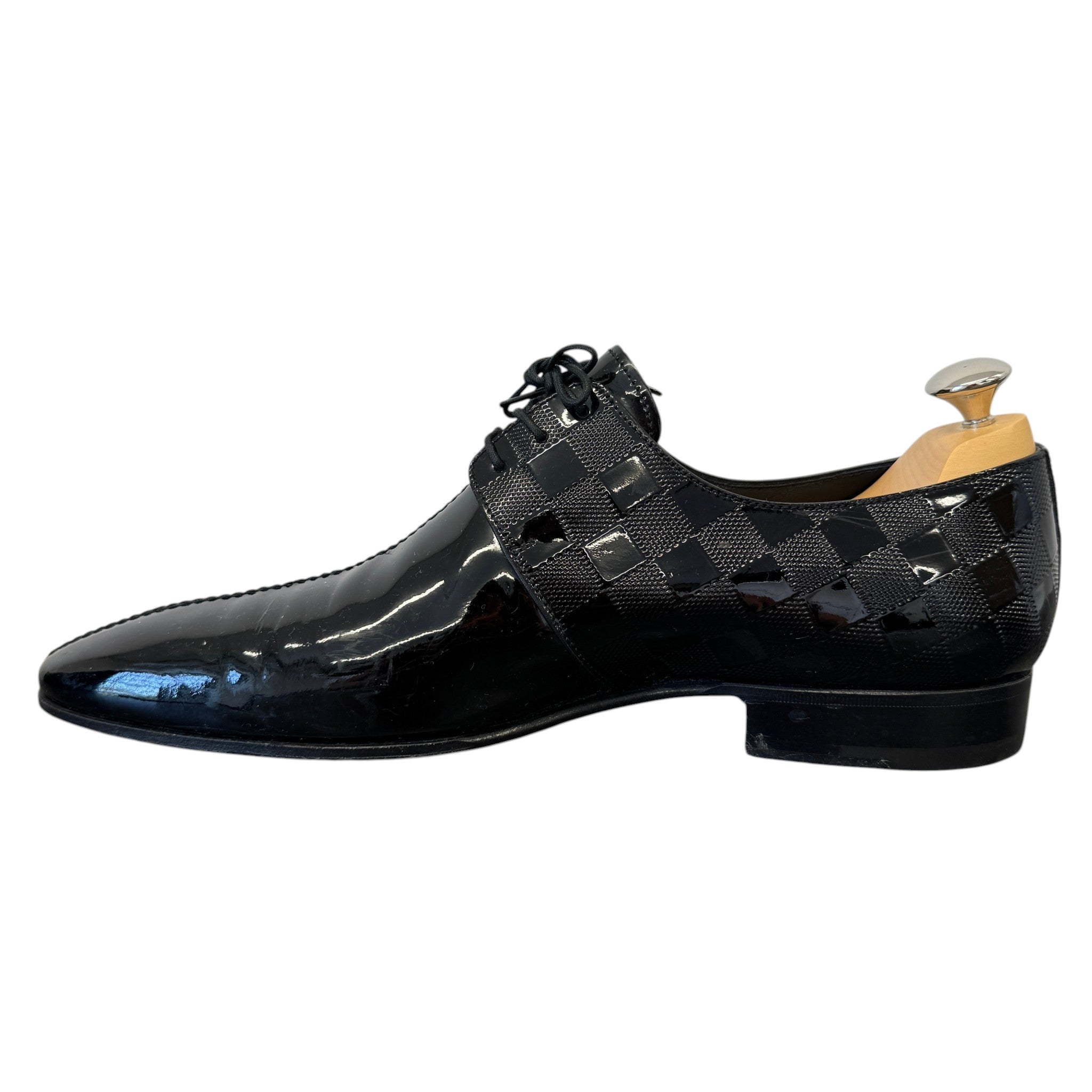 Men's Damier Loafers Black Size EU 43.5 / UK 9.5