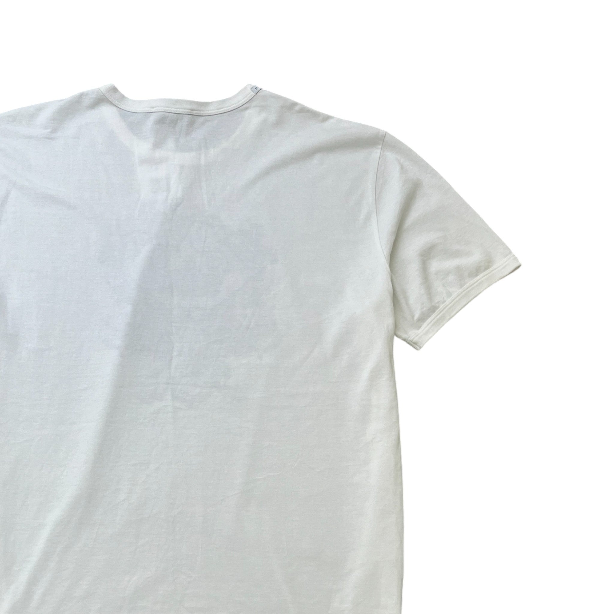 Men's Heraldic Dg Print T-Shirt White Size XXXL