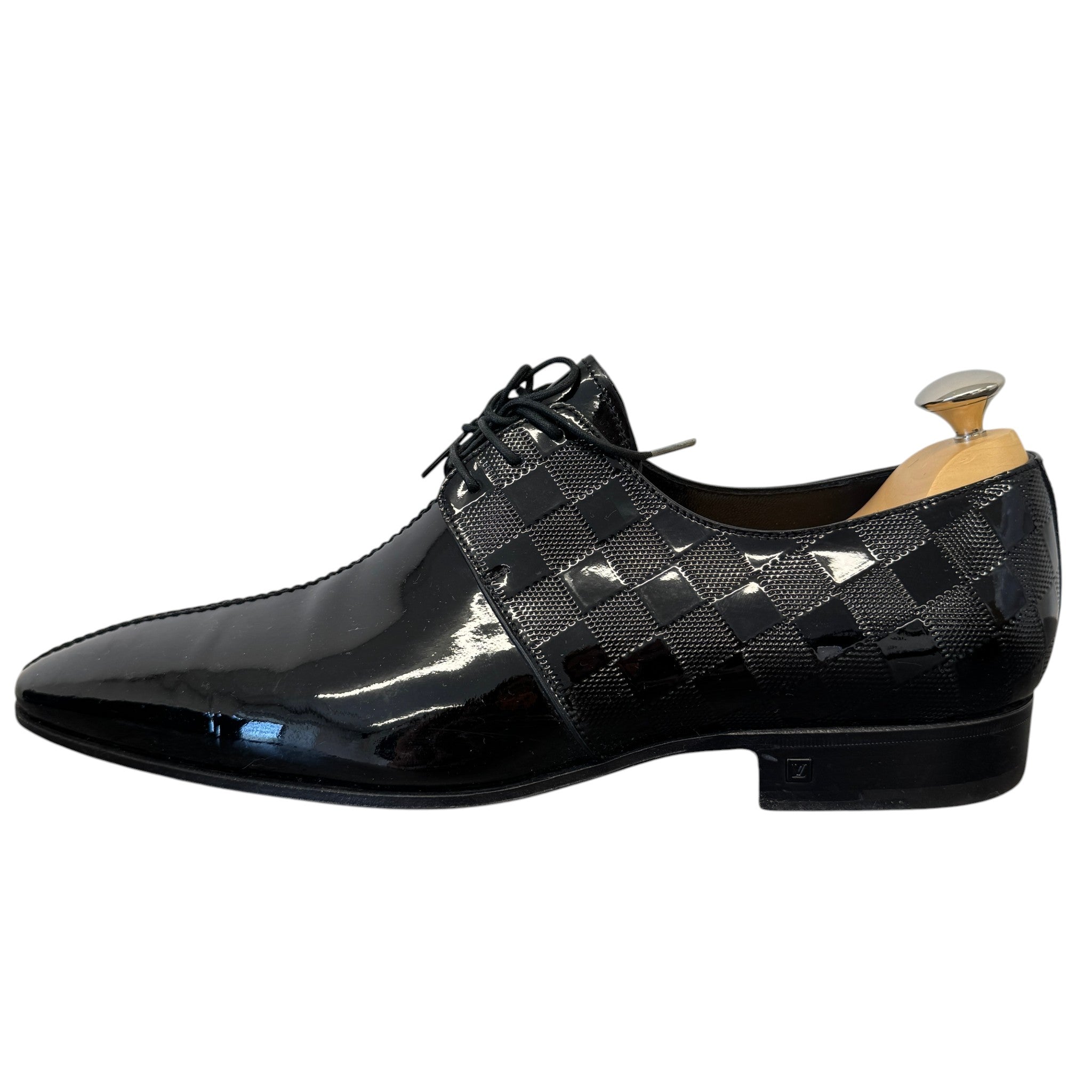 Men's Damier Loafers Black Size EU 43.5 / UK 9.5