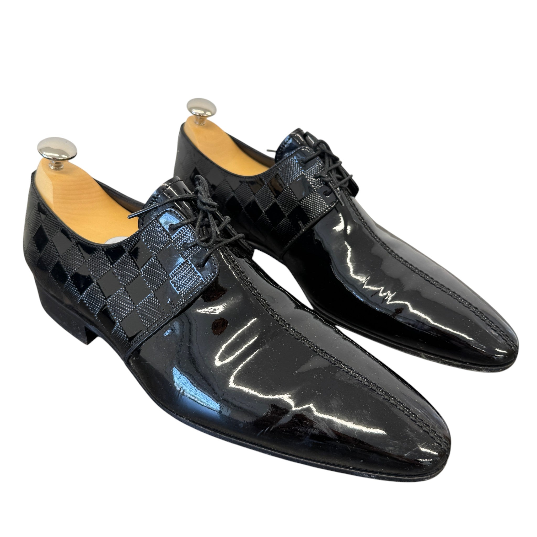 Men's Damier Loafers Black Size EU 43.5 / UK 9.5