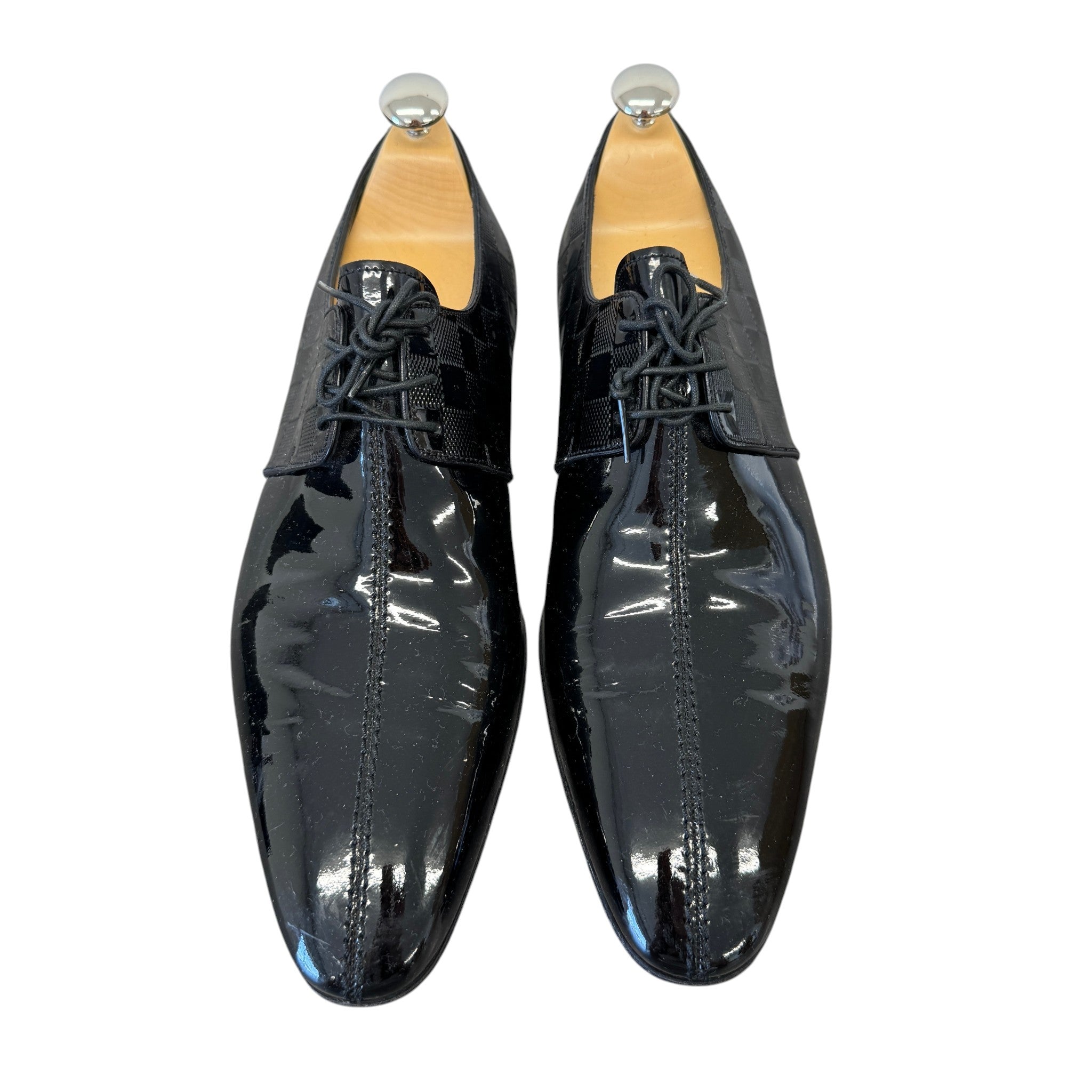 Men's Damier Loafers Black Size EU 43.5 / UK 9.5
