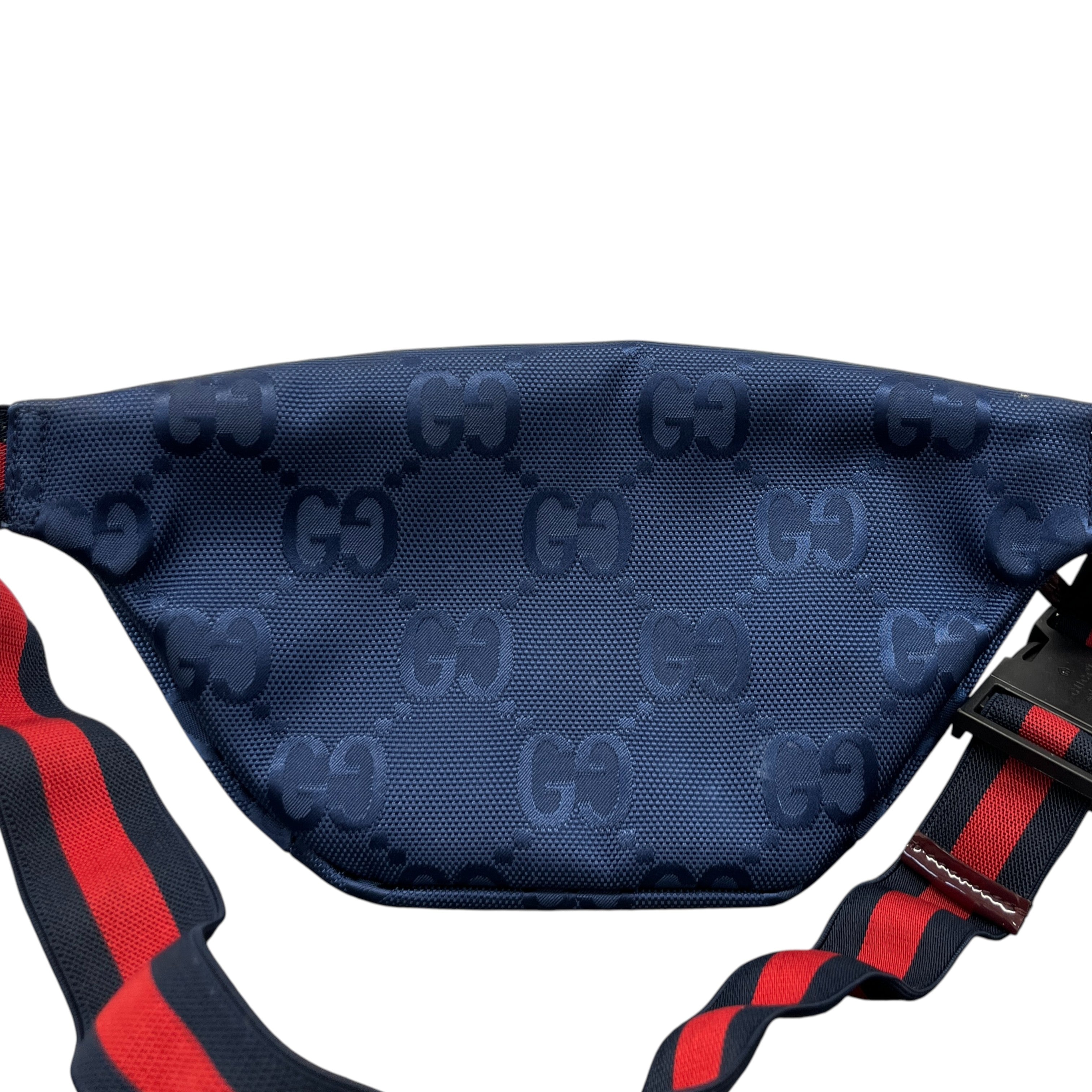 Men's Gg Supreme Kids Small Belt Bag Navy