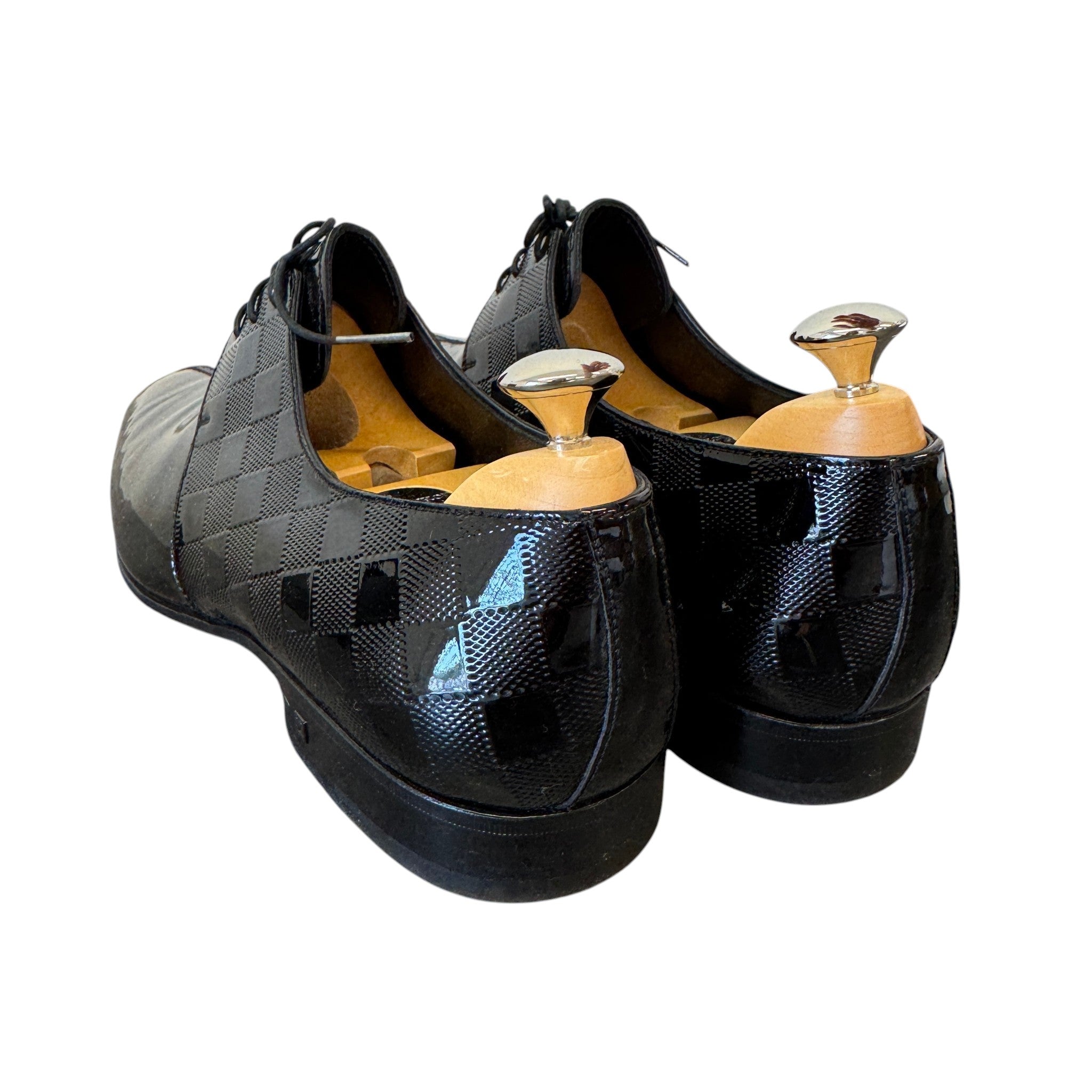 Men's Damier Loafers Black Size EU 43.5 / UK 9.5