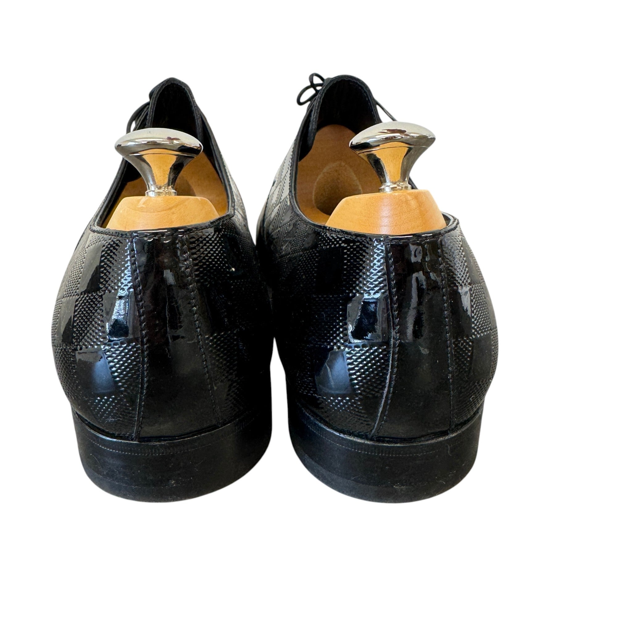 Men's Damier Loafers Black Size EU 43.5 / UK 9.5