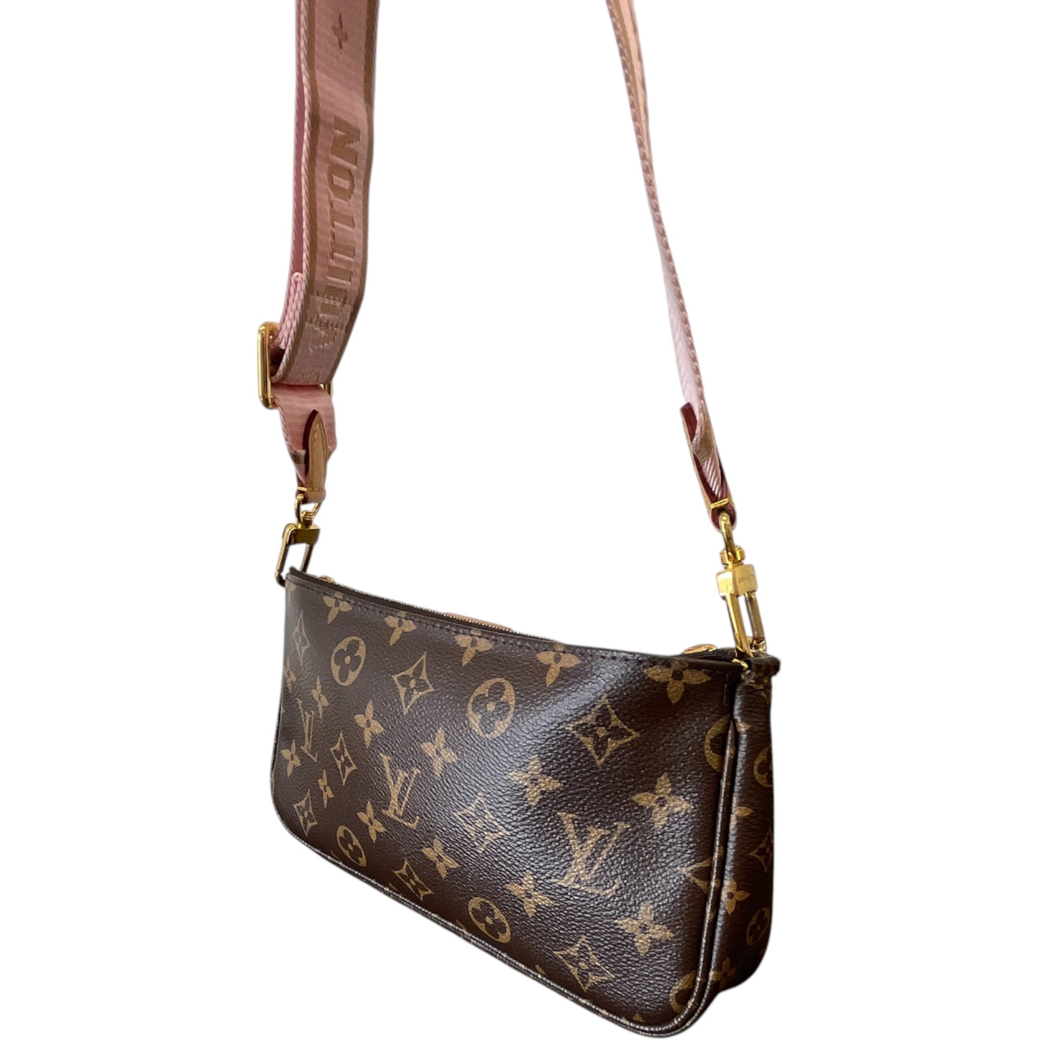 Women's Monogram Multi Pochette Bag Brown