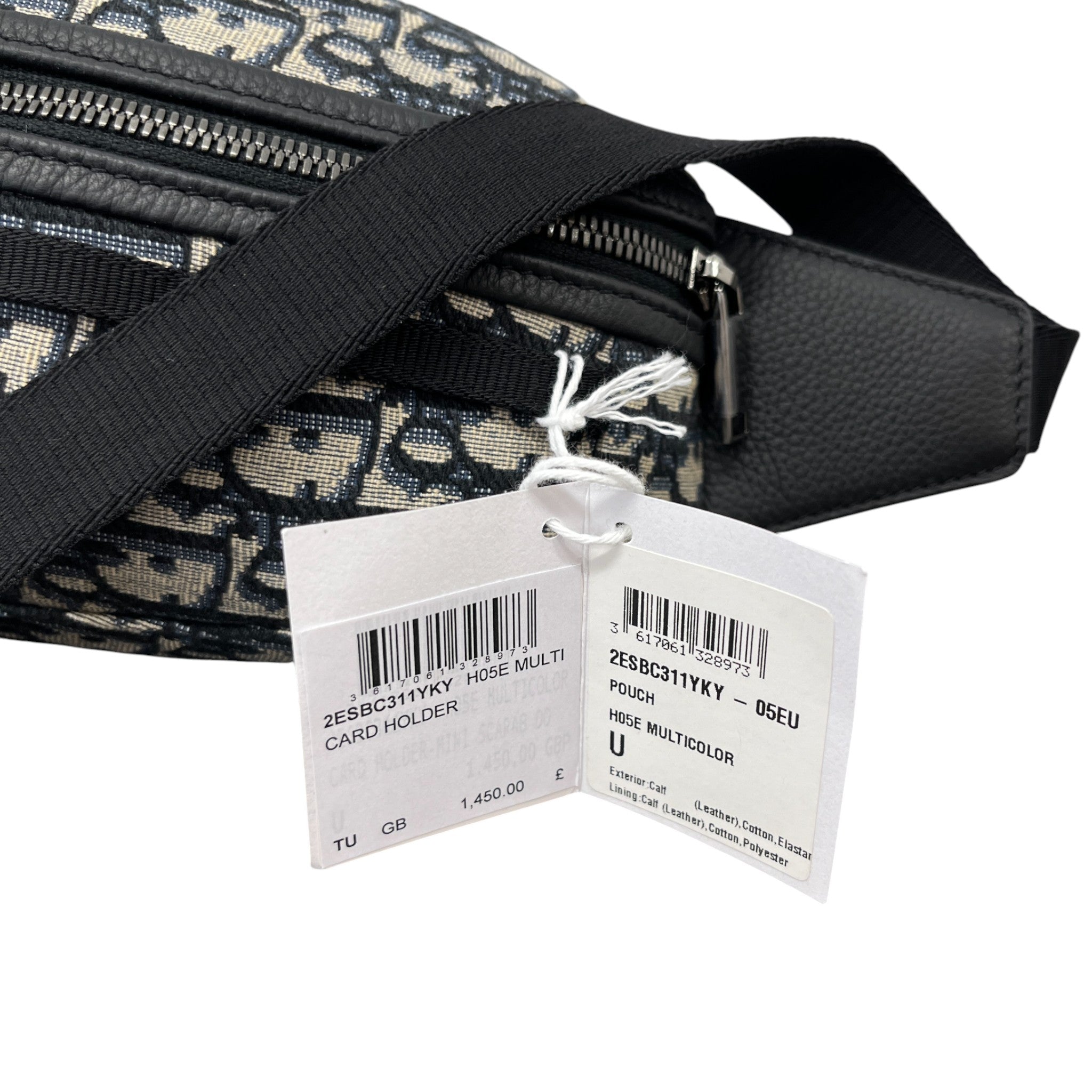 Men's Oblique Sling Bag Navy