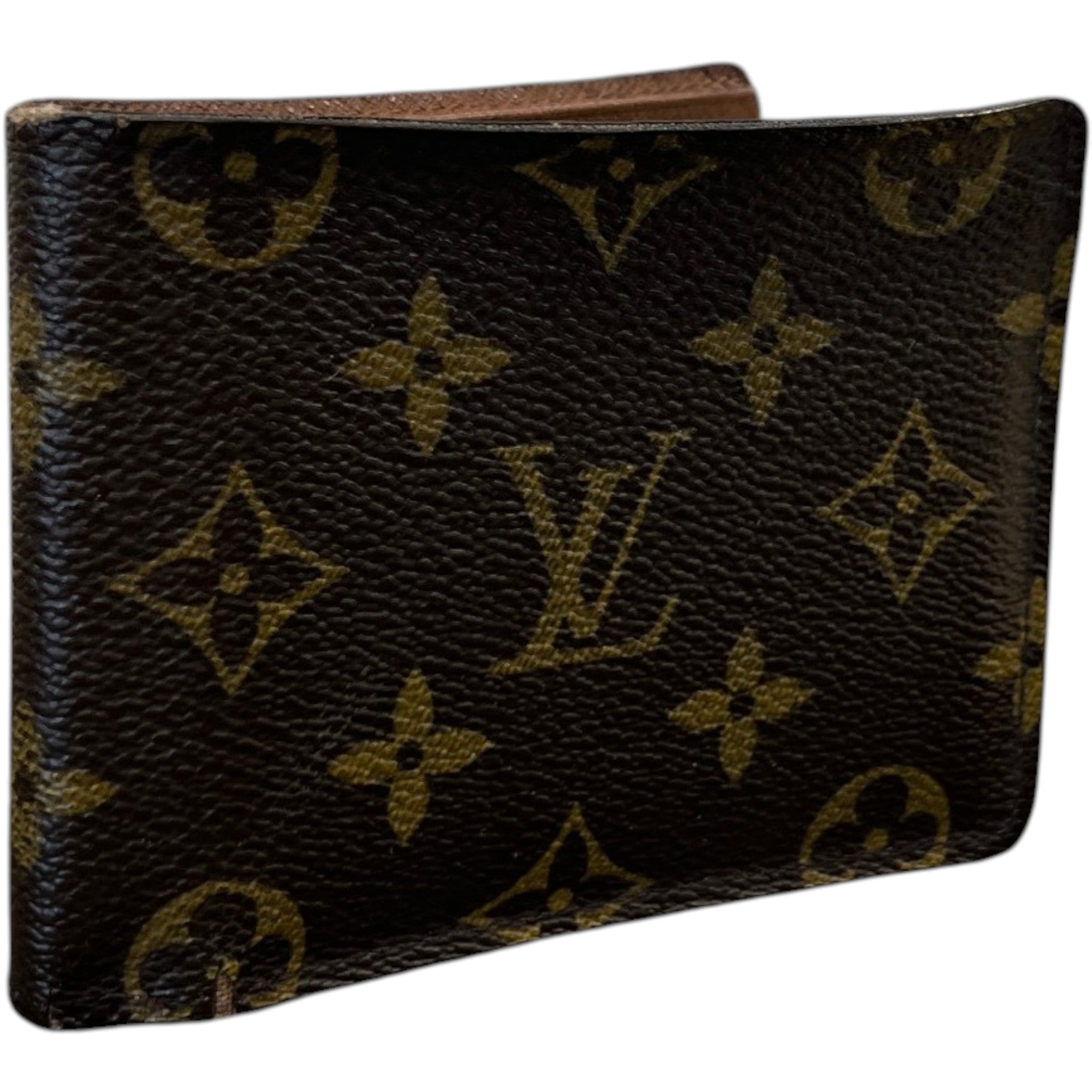 Men's Monogram Bifold Wallet Brown