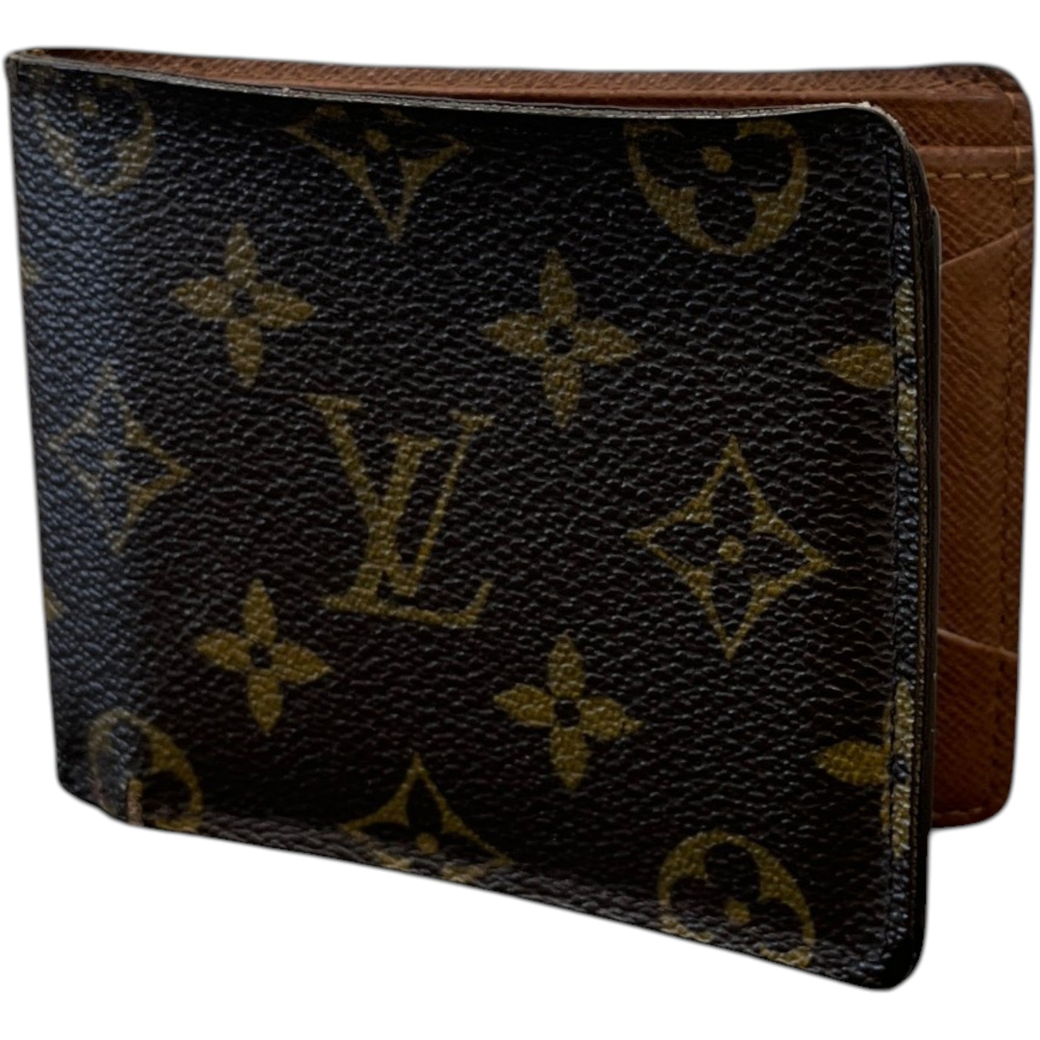 Men's Monogram Bifold Wallet Brown