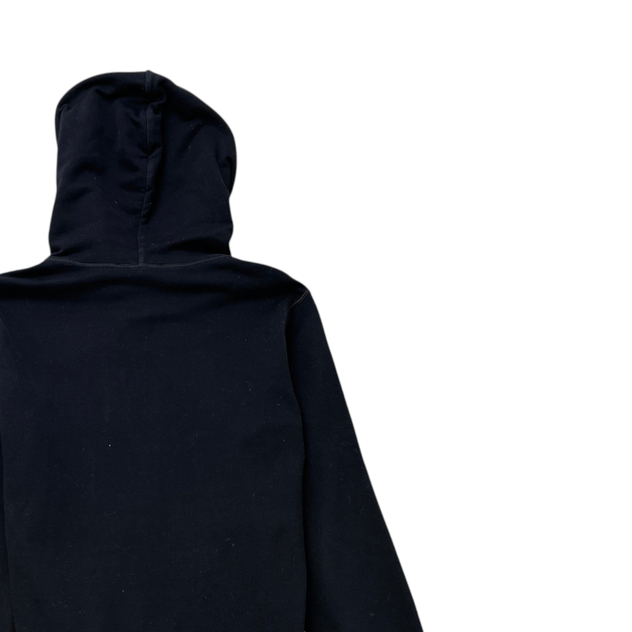Men's Logo Print Hoodie Black Size IT 46 / UK S