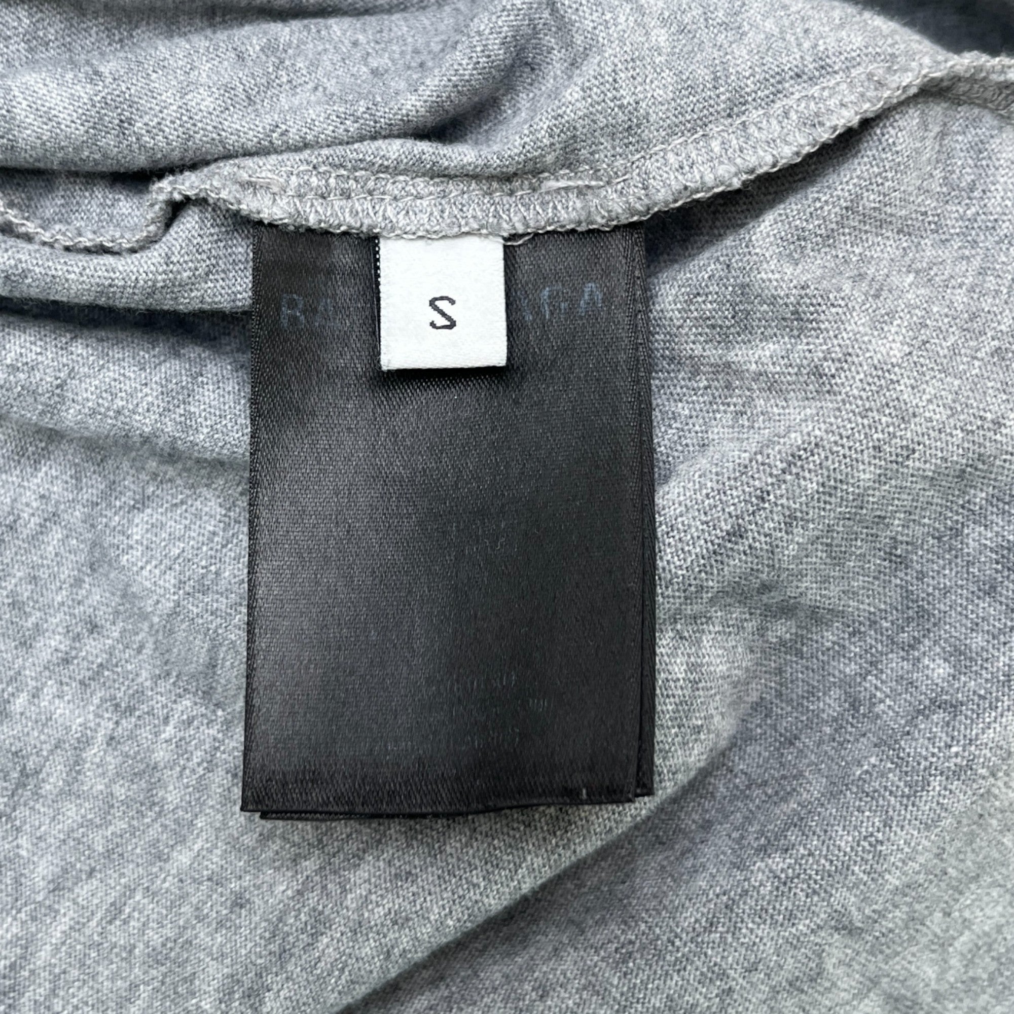 Men's Logo Print T-Shirt Grey Size S