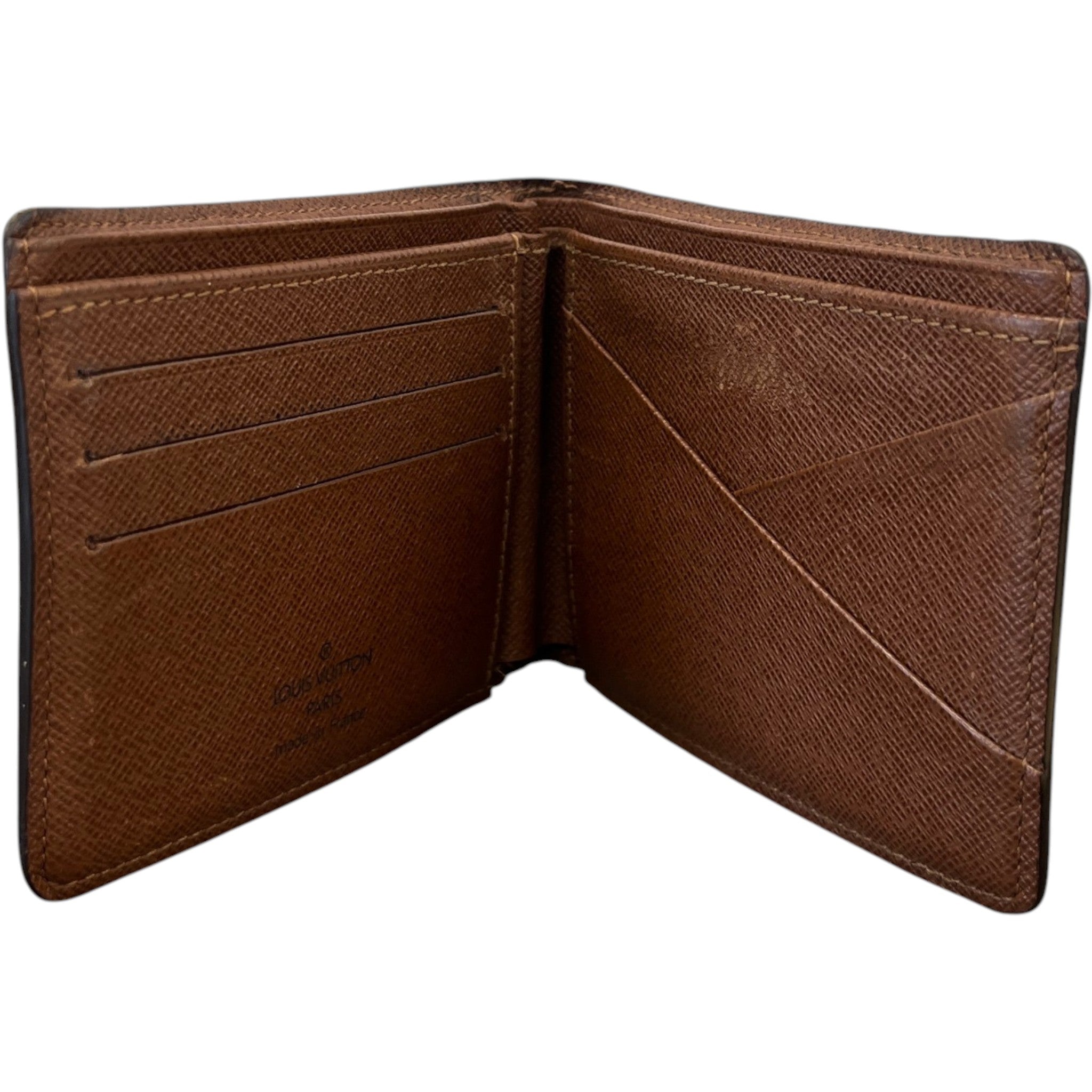 Men's Monogram Bifold Wallet Brown
