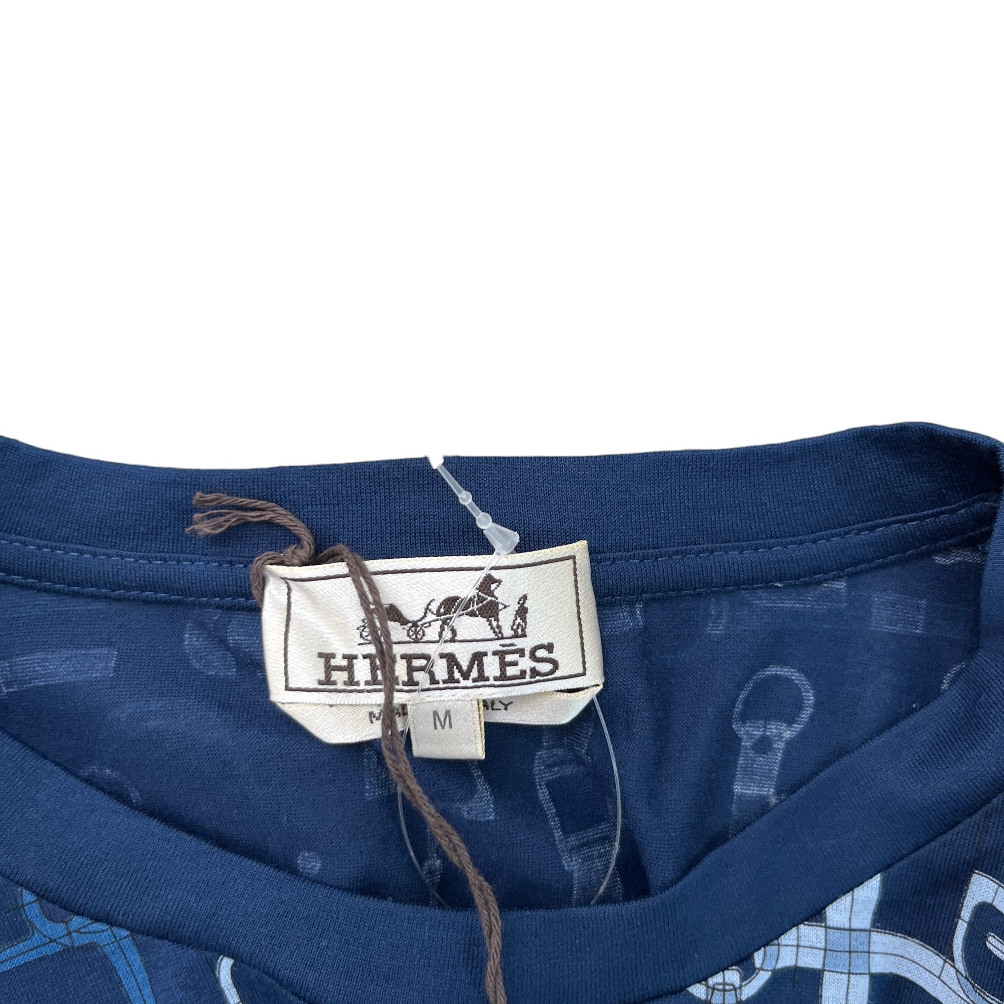 Men's Labyrinthe Equestre T-Shirt Blue Size M