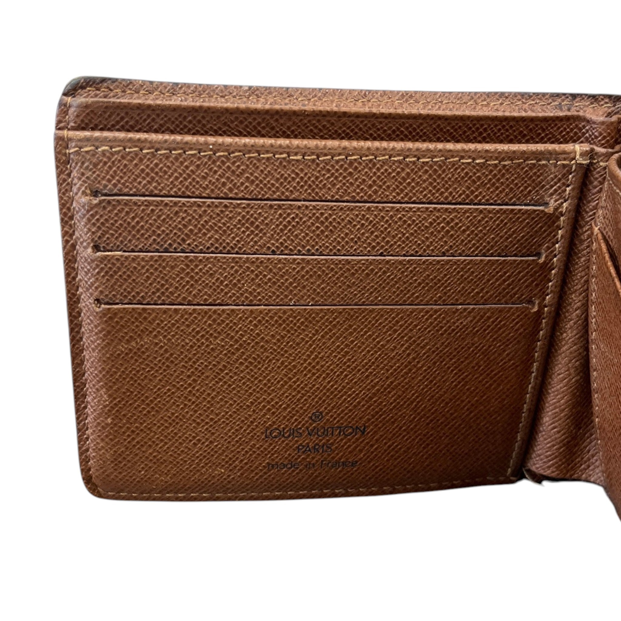 Men's Monogram Bifold Wallet Brown
