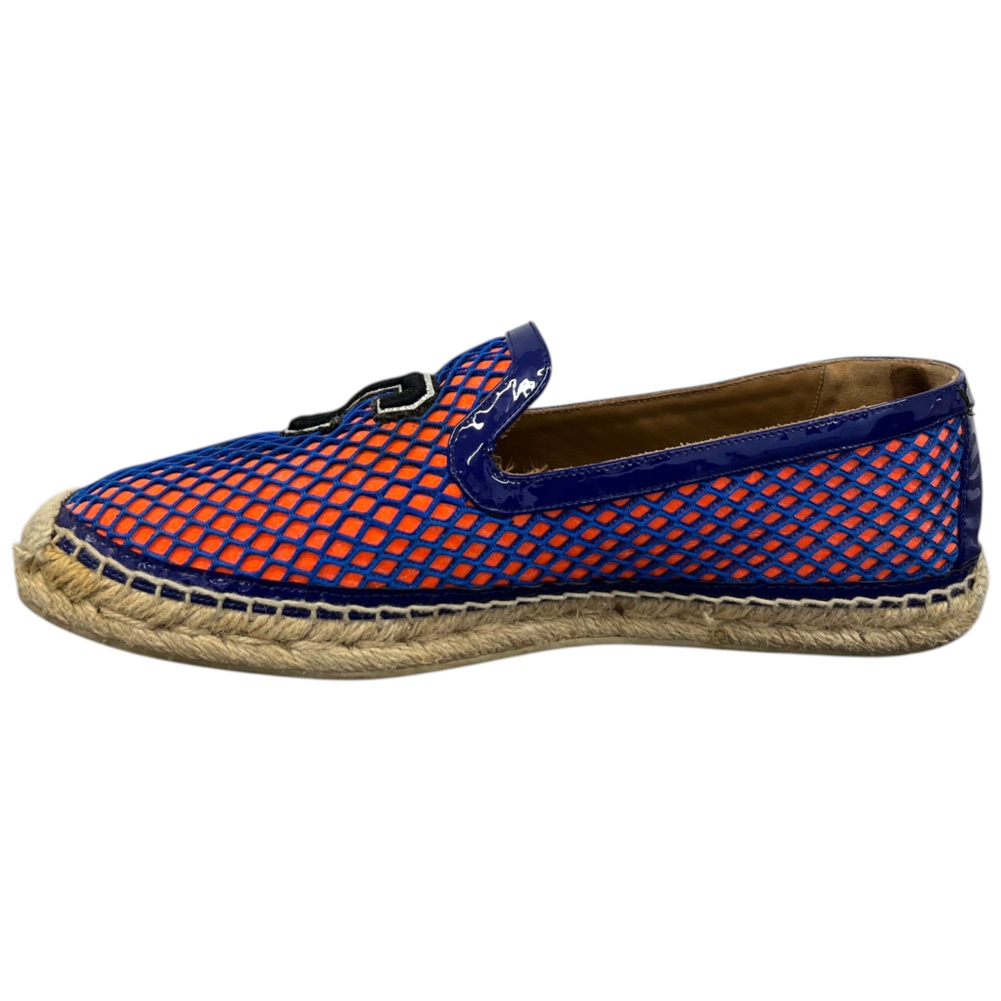 Men's Ivy Nanou Flat Mesh Ying Yang Espadrilles Blue Size EU 41 / UK 7