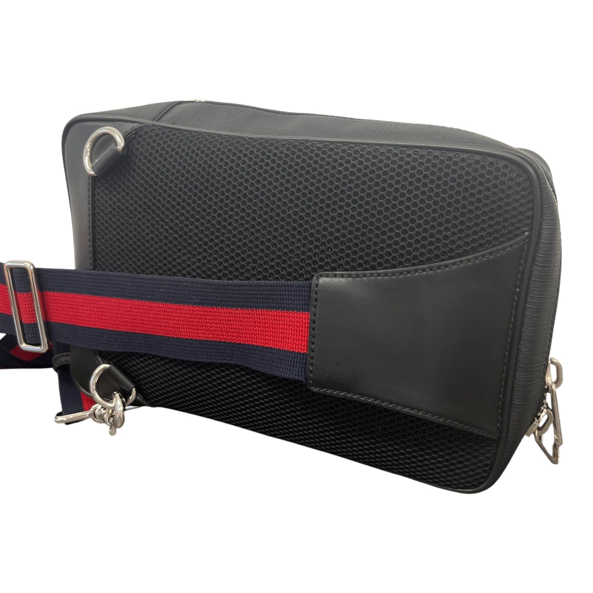 Men's Gg Supreme Sling Belt Bag Black