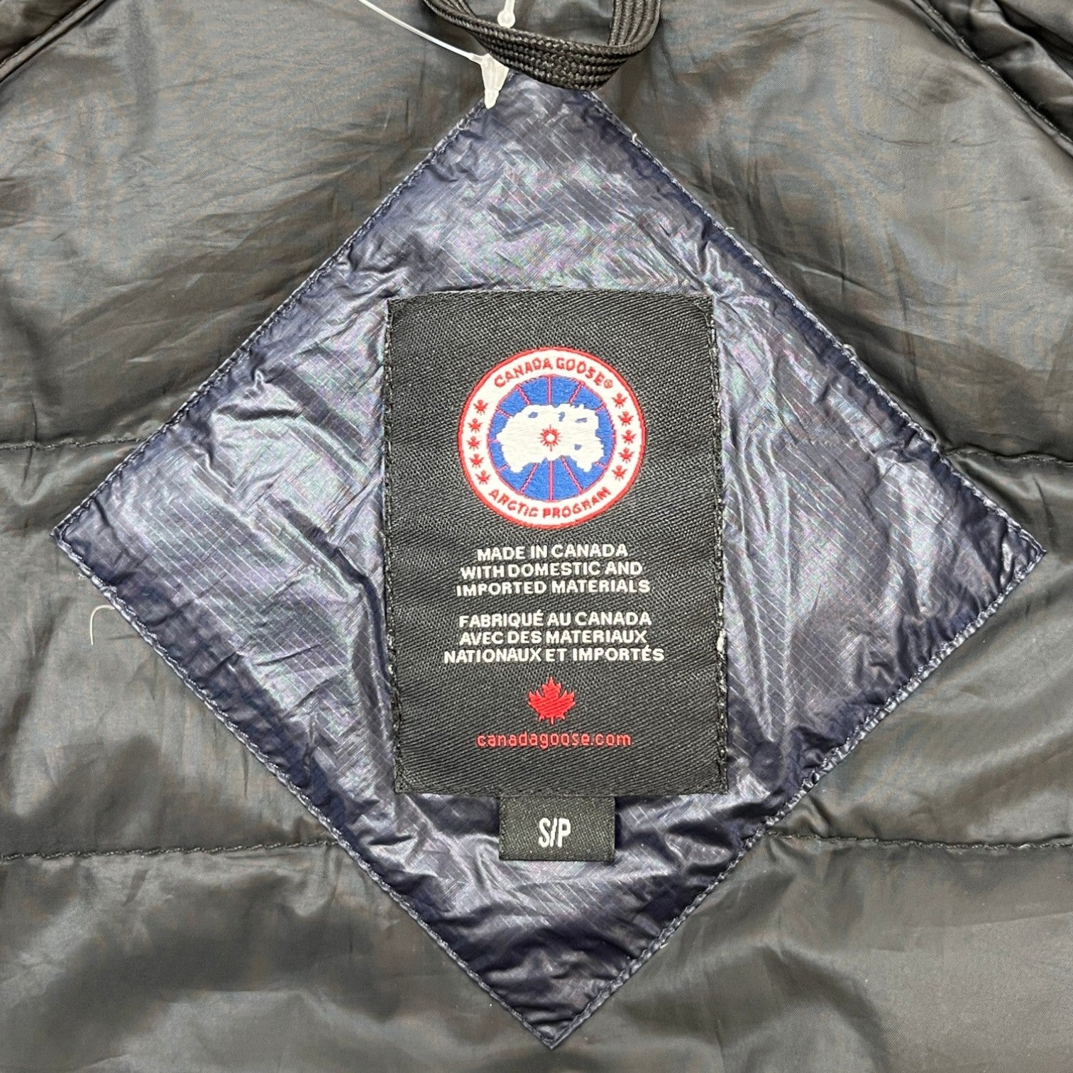Men's Hybridge Lite Down Jacket Navy Size S