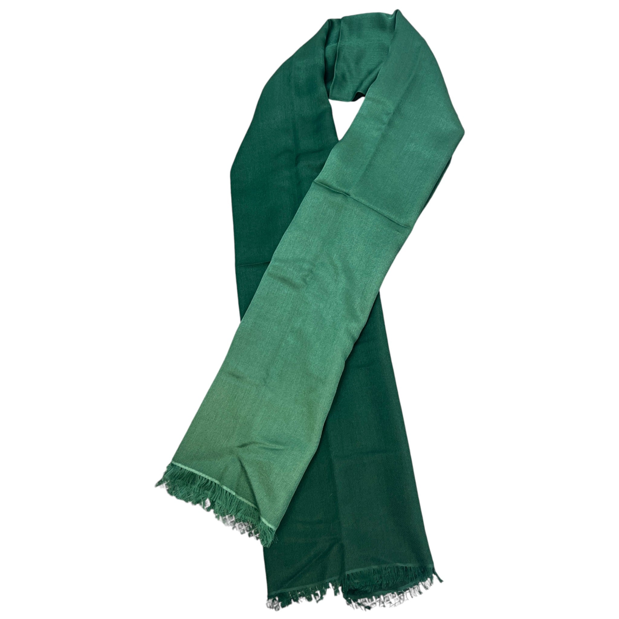 Women's Embroidered Logo Scarf Green