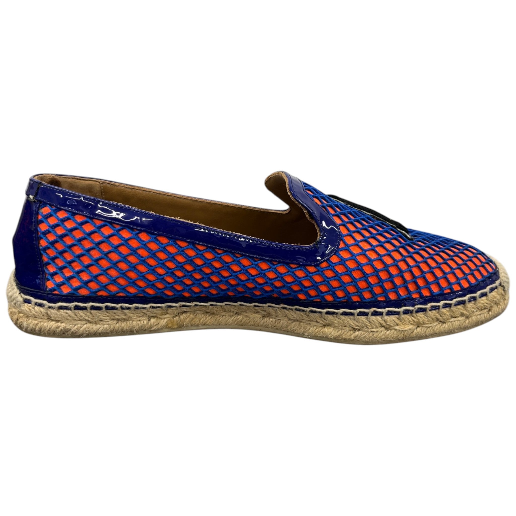 Men's Ivy Nanou Flat Mesh Ying Yang Espadrilles Blue Size EU 41 / UK 7
