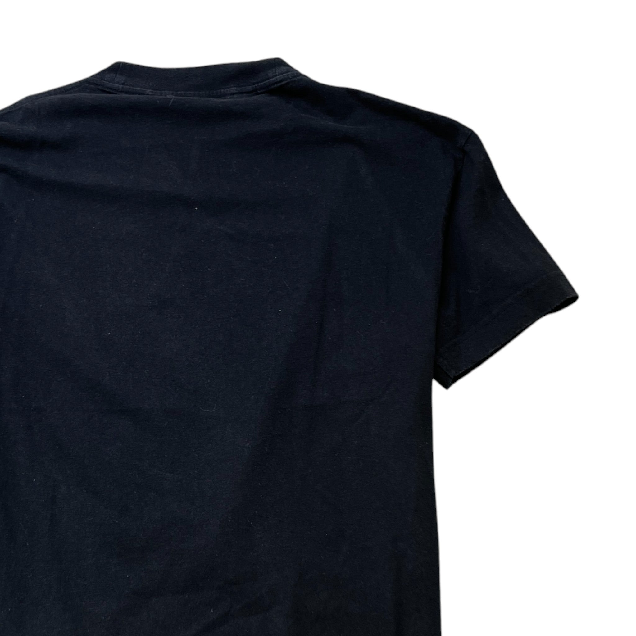 Men's Sprayed New York Logo T-Shirt Black Size M