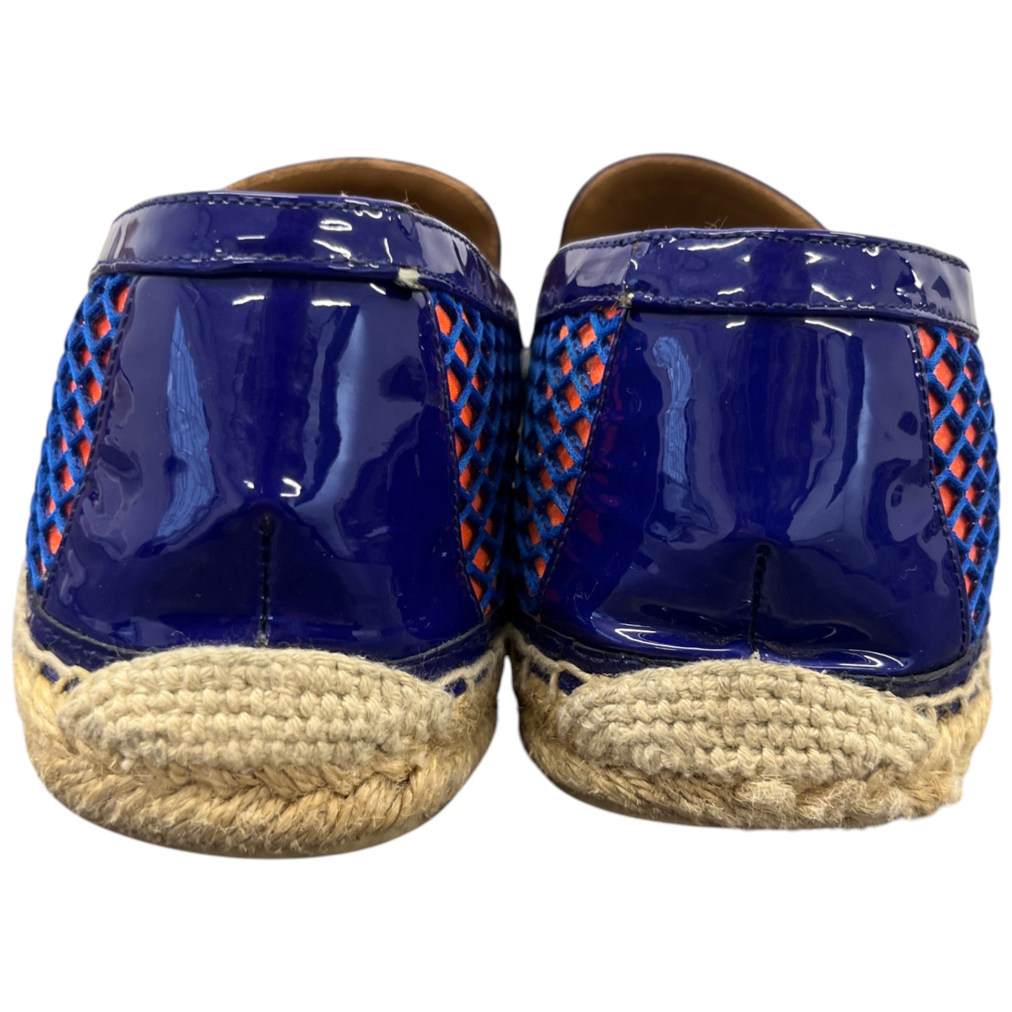 Men's Ivy Nanou Flat Mesh Ying Yang Espadrilles Blue Size EU 41 / UK 7