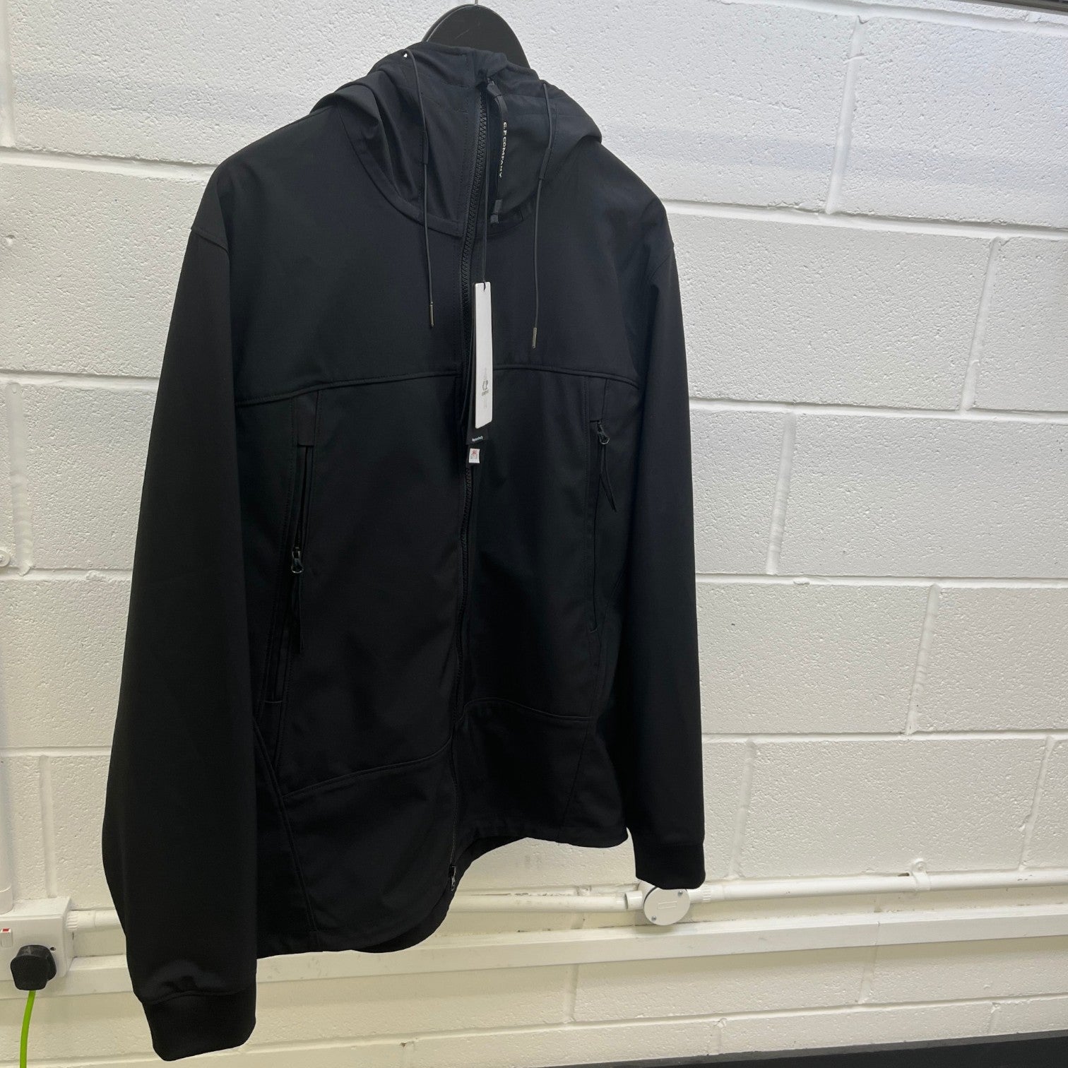 Men's Goggle Jacket Black Size IT 54 / XXL