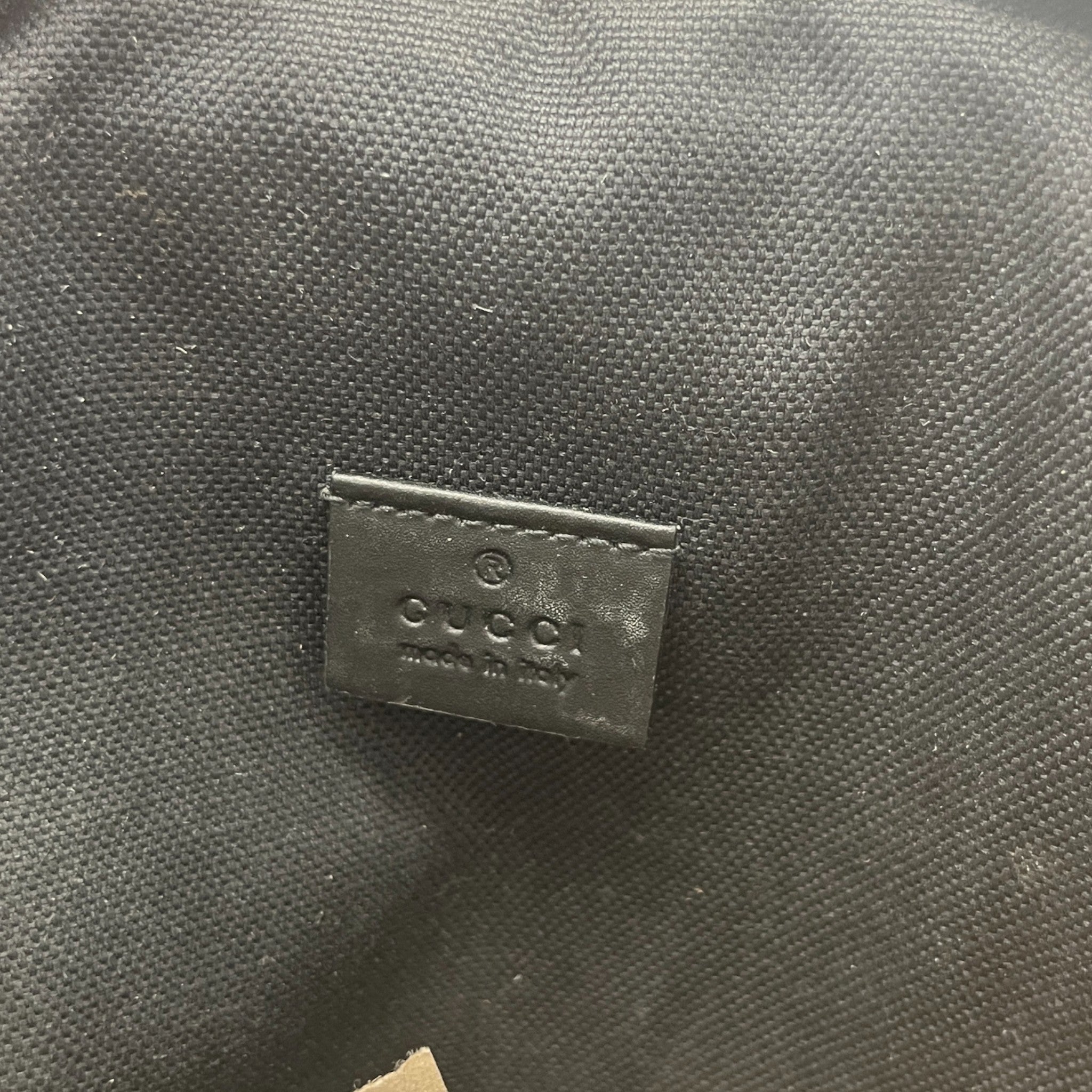 Men's Gg Supreme Sling Belt Bag Black