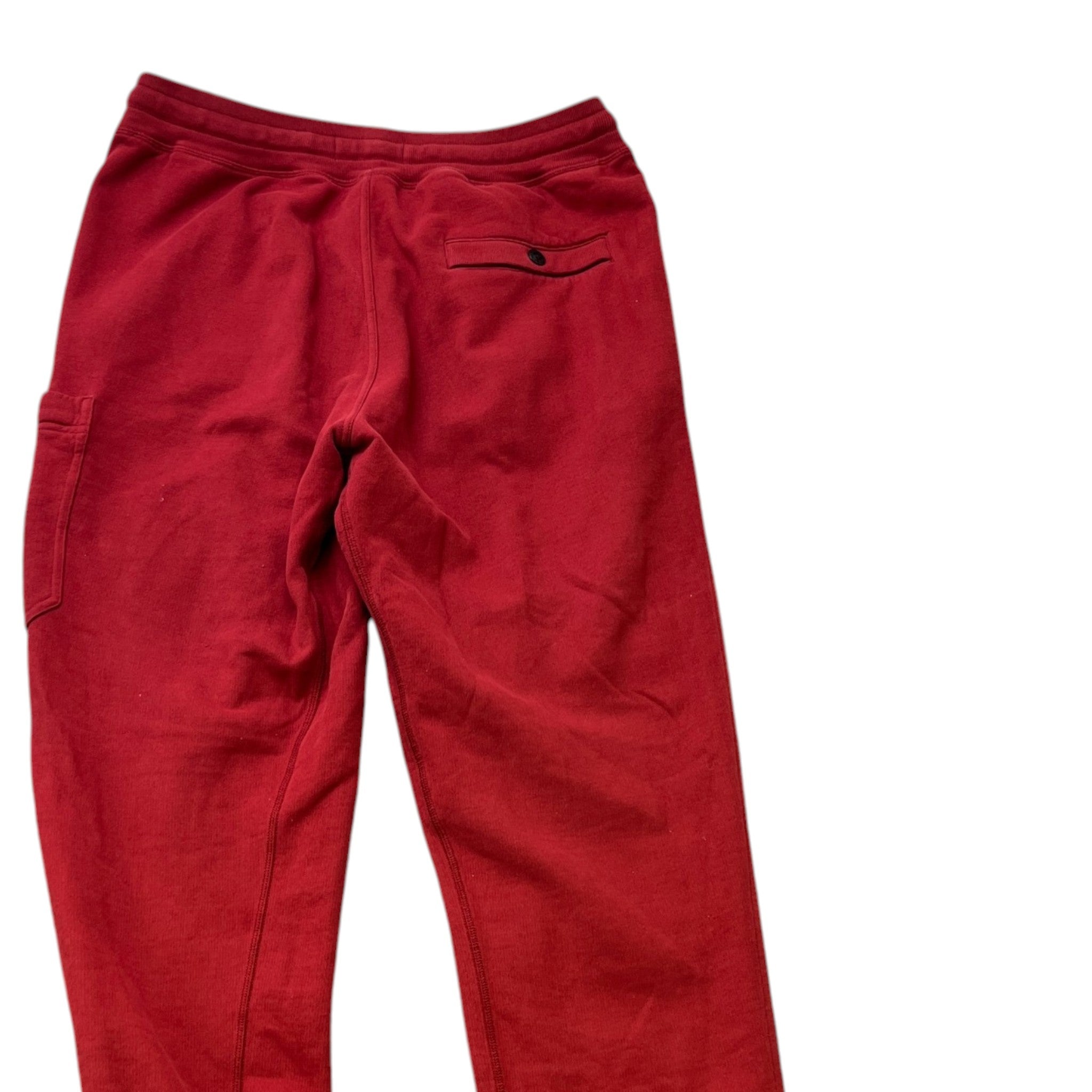 Men's Applique Logo Joggers Red Size M