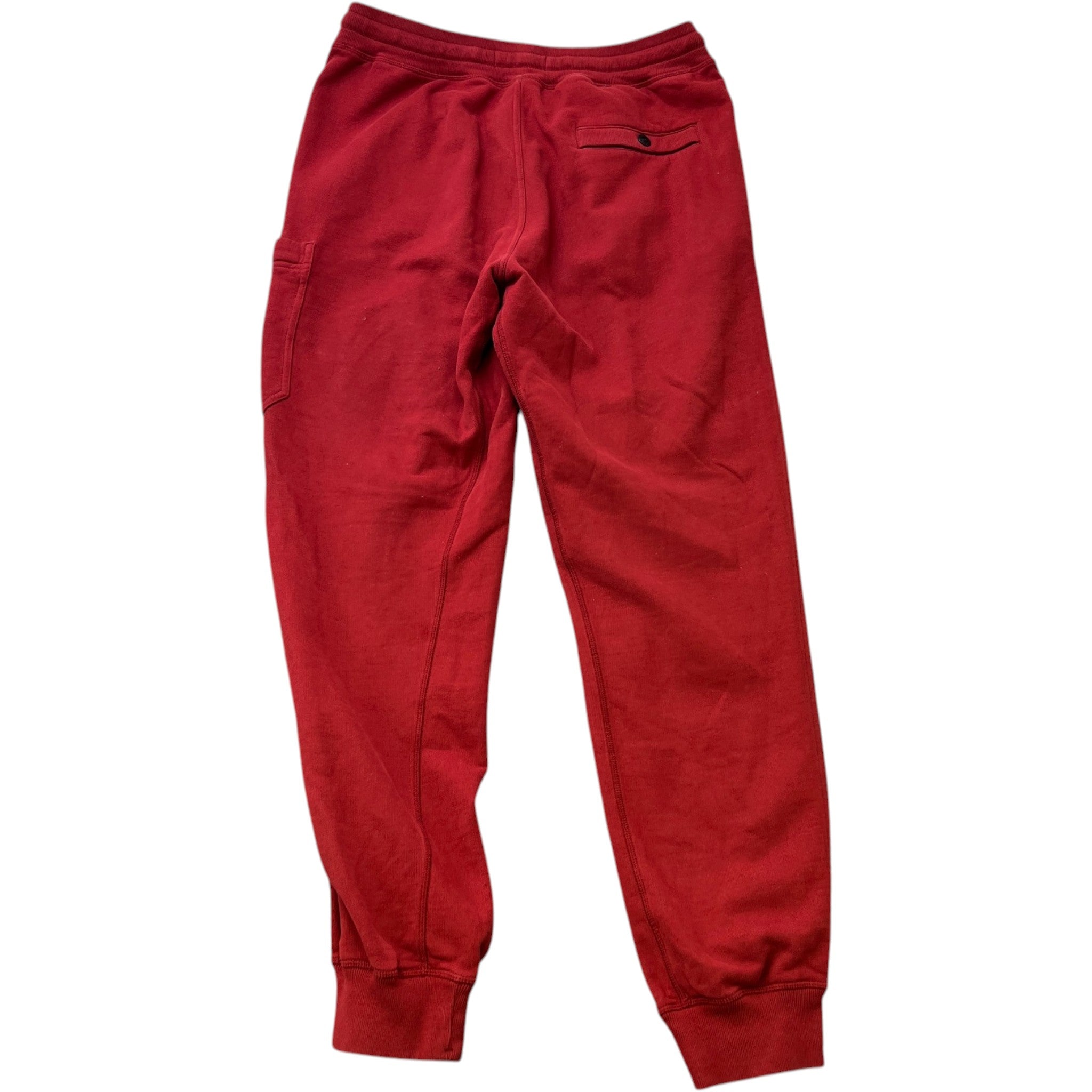 Men's Applique Logo Joggers Red Size M