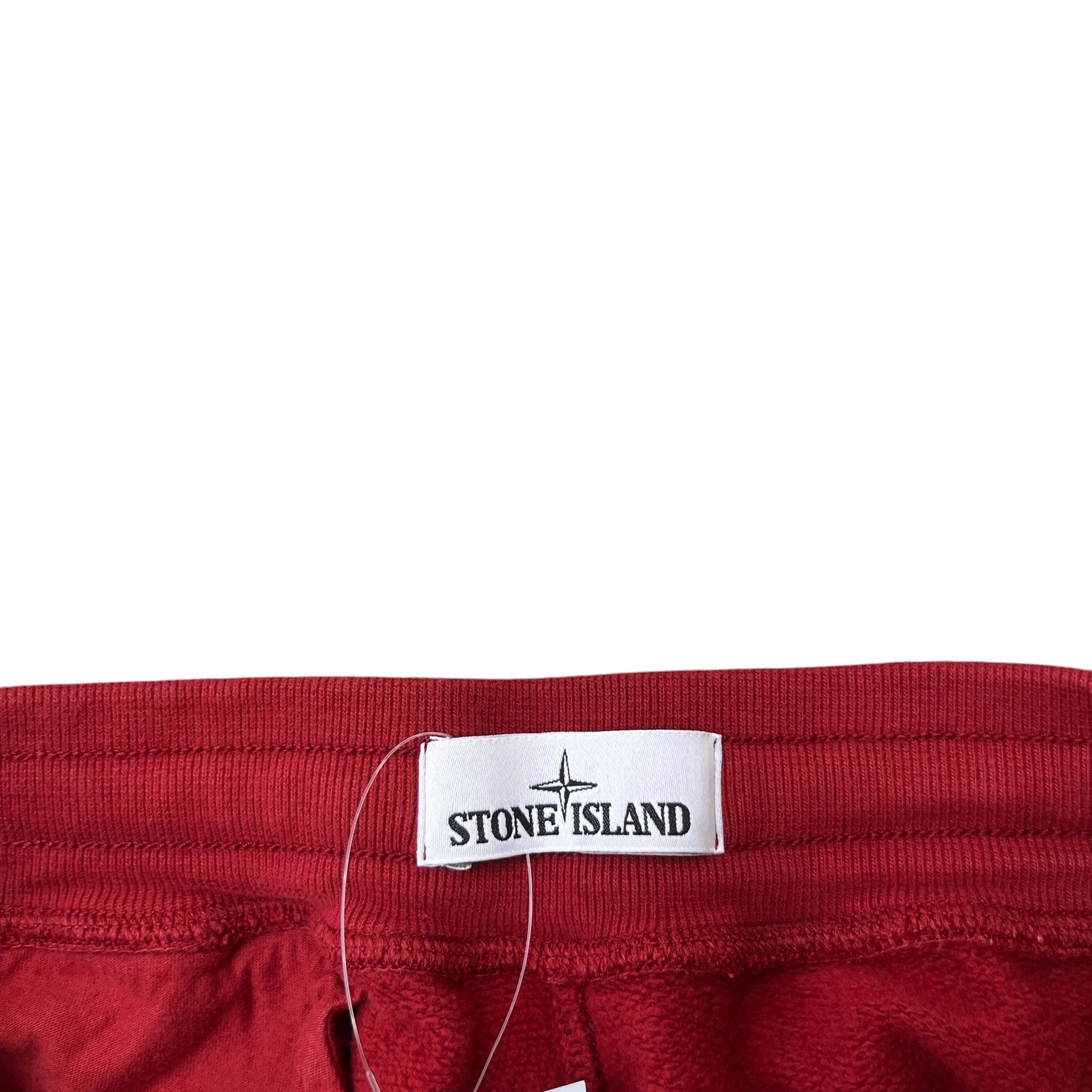 Men's Applique Logo Joggers Red Size M