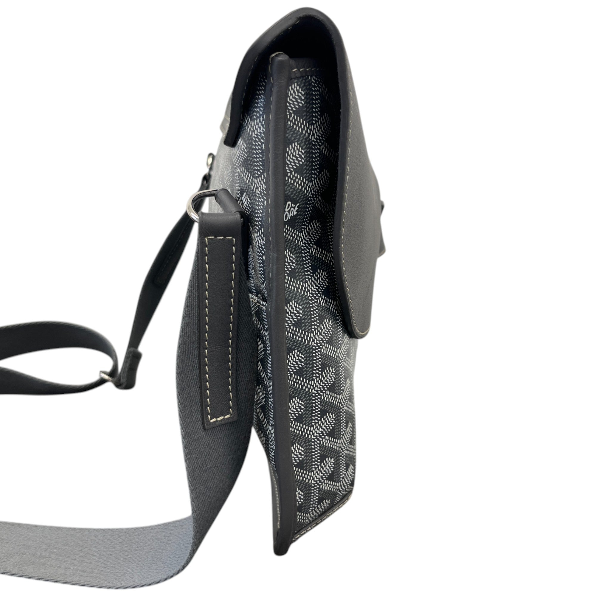 Men's Coursier Messenger Bag Grey