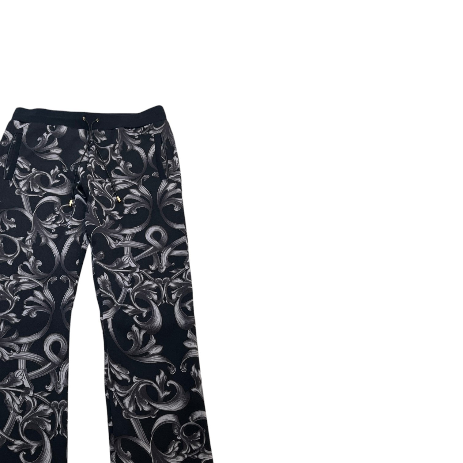 Men's Baroque Print Joggers Charcoal Size M