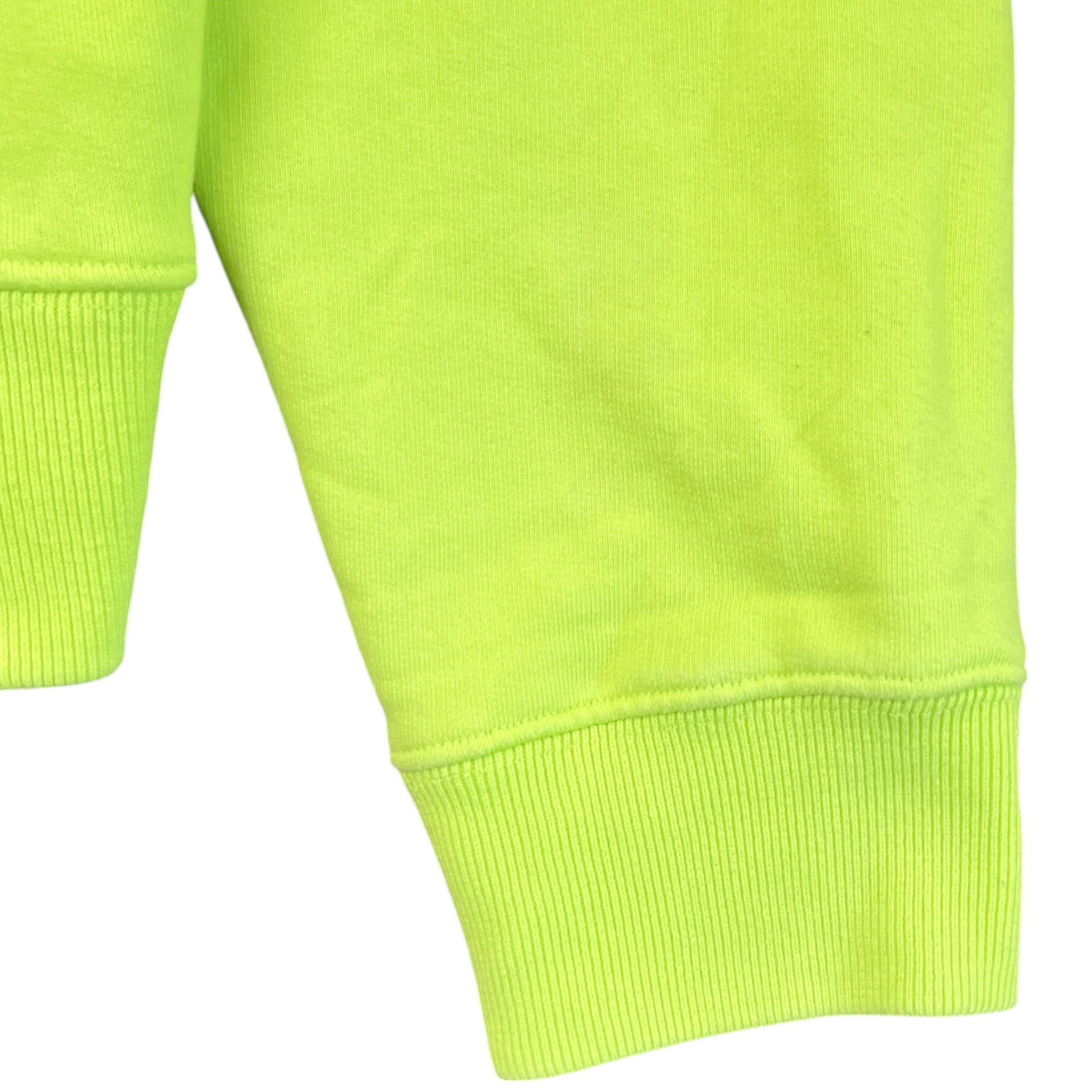 Men's Rationalism Logo Print Sweatshirt Green Size M