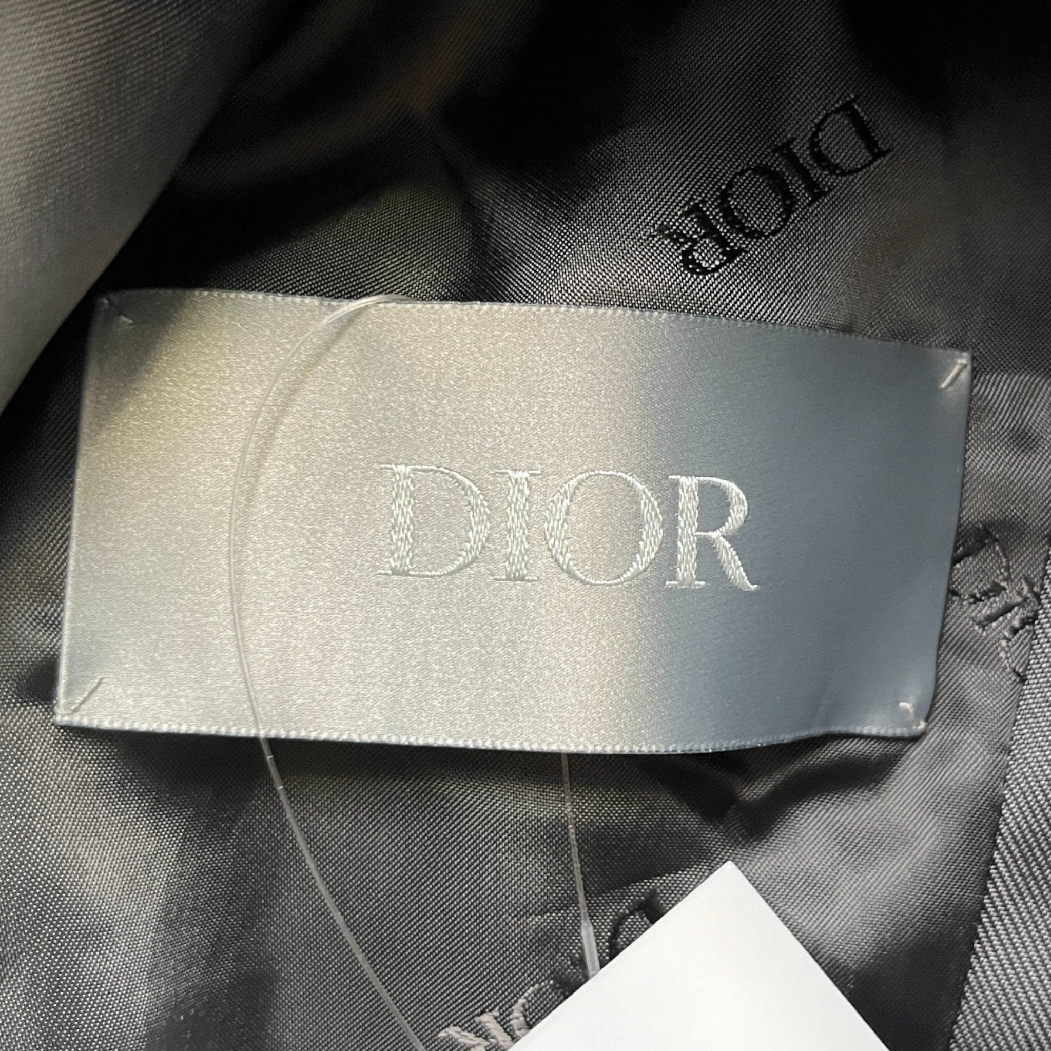 Men's Floral Logo Print Jacket Charcoal Size IT 50 / L