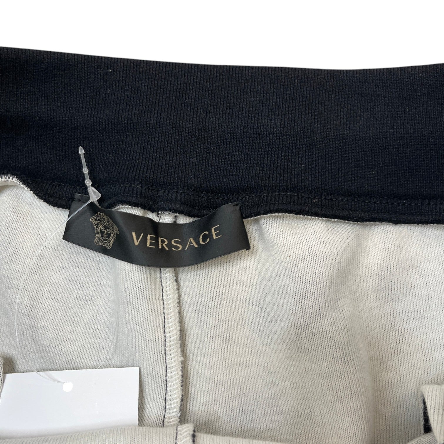 Men's Baroque Print Joggers Charcoal Size M