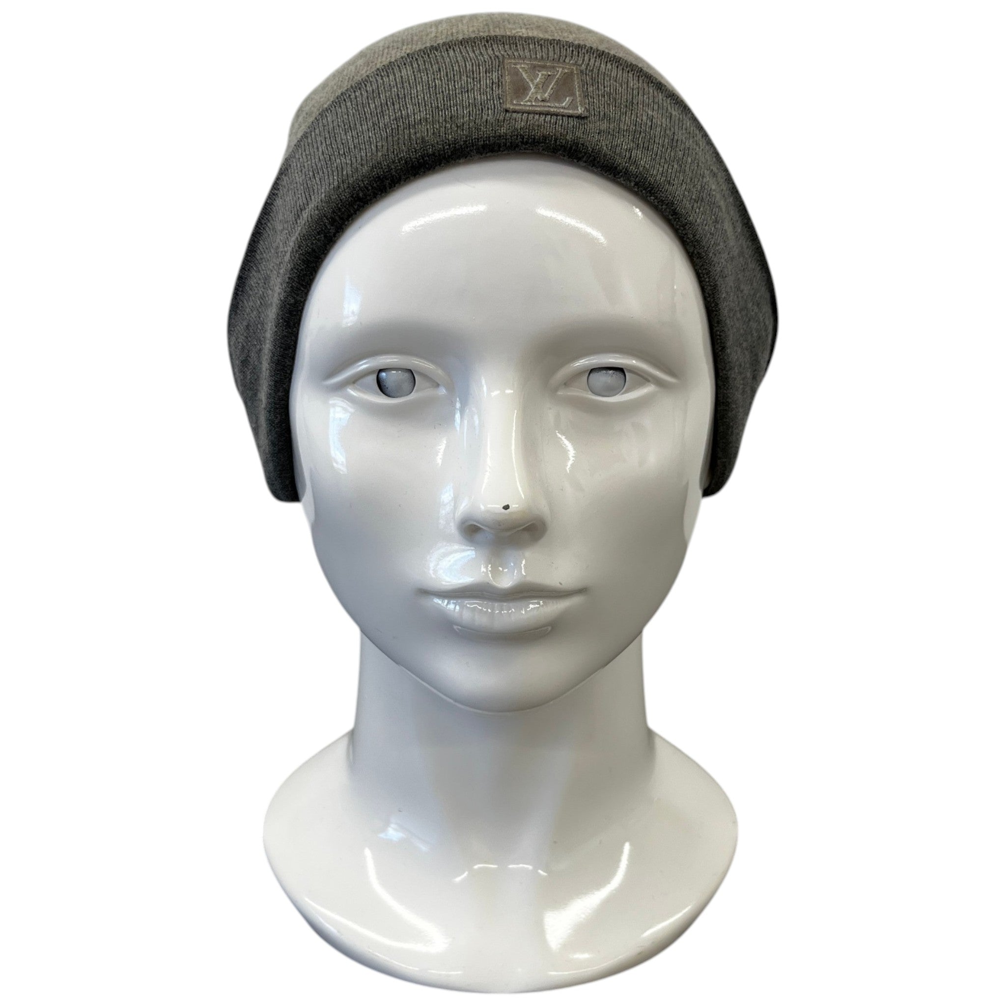 Men's Néo Petit Damier Beanie Hat Grey