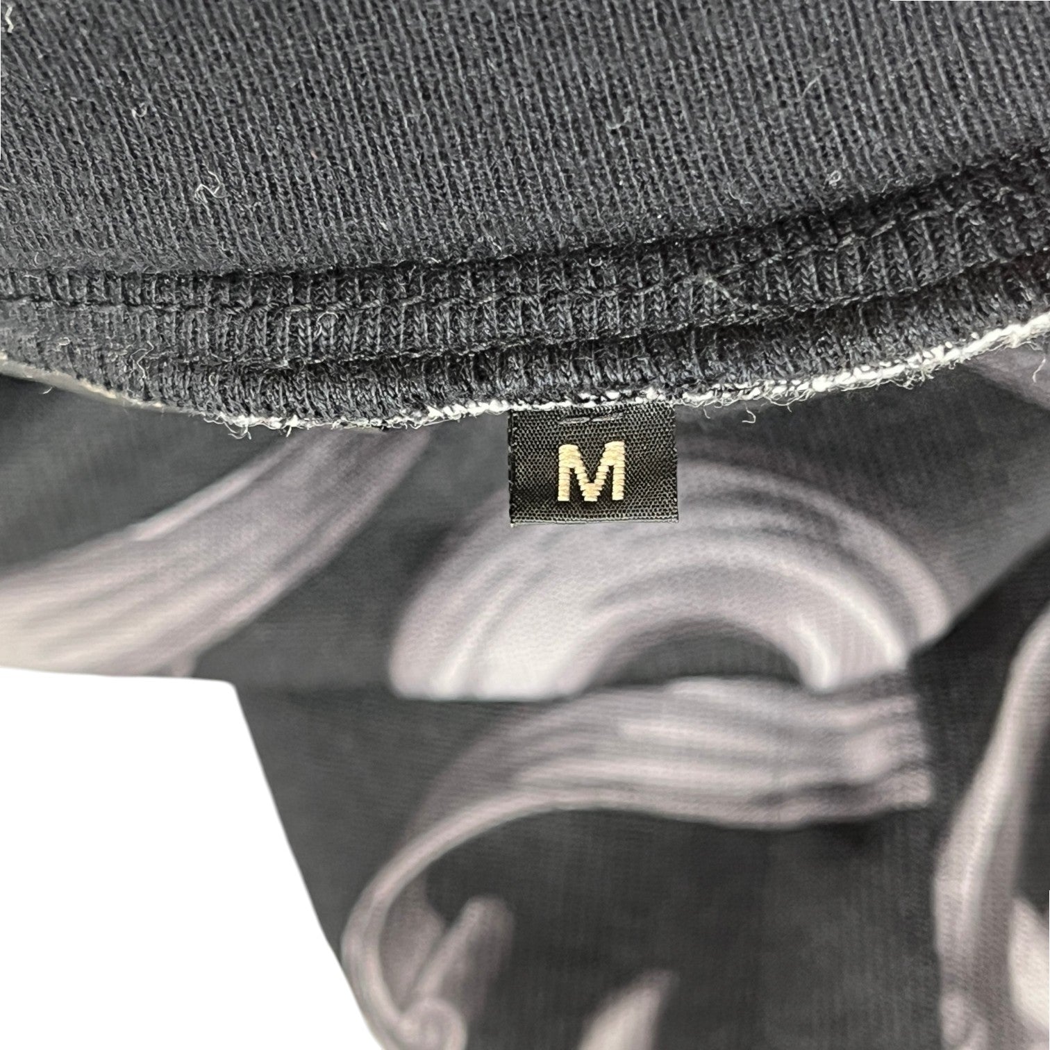 Men's Baroque Print Joggers Charcoal Size M