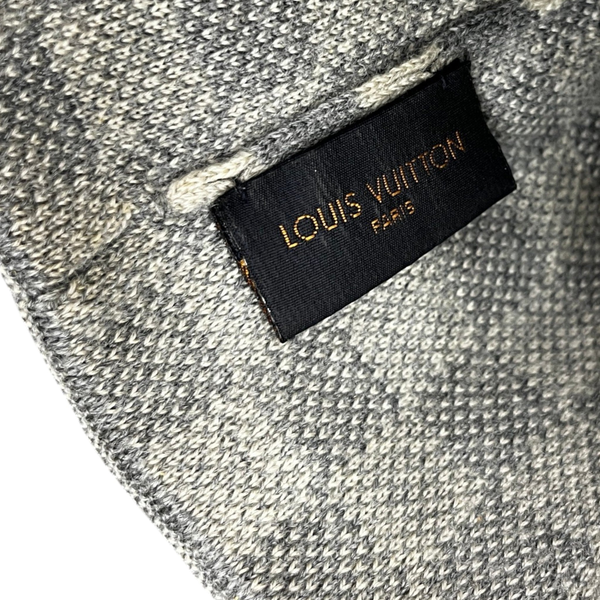 Men's Néo Petit Damier Beanie Hat Grey
