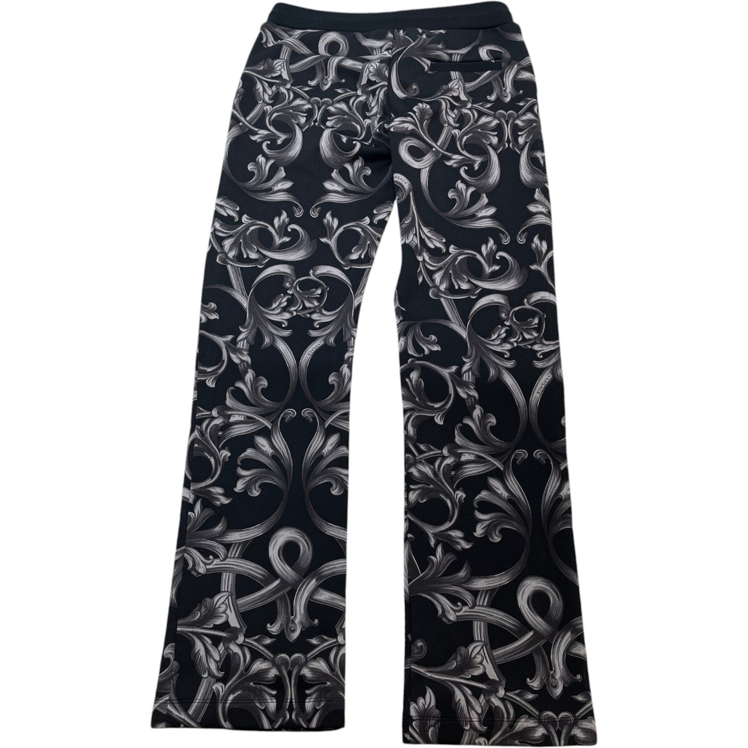 Men's Baroque Print Joggers Charcoal Size M