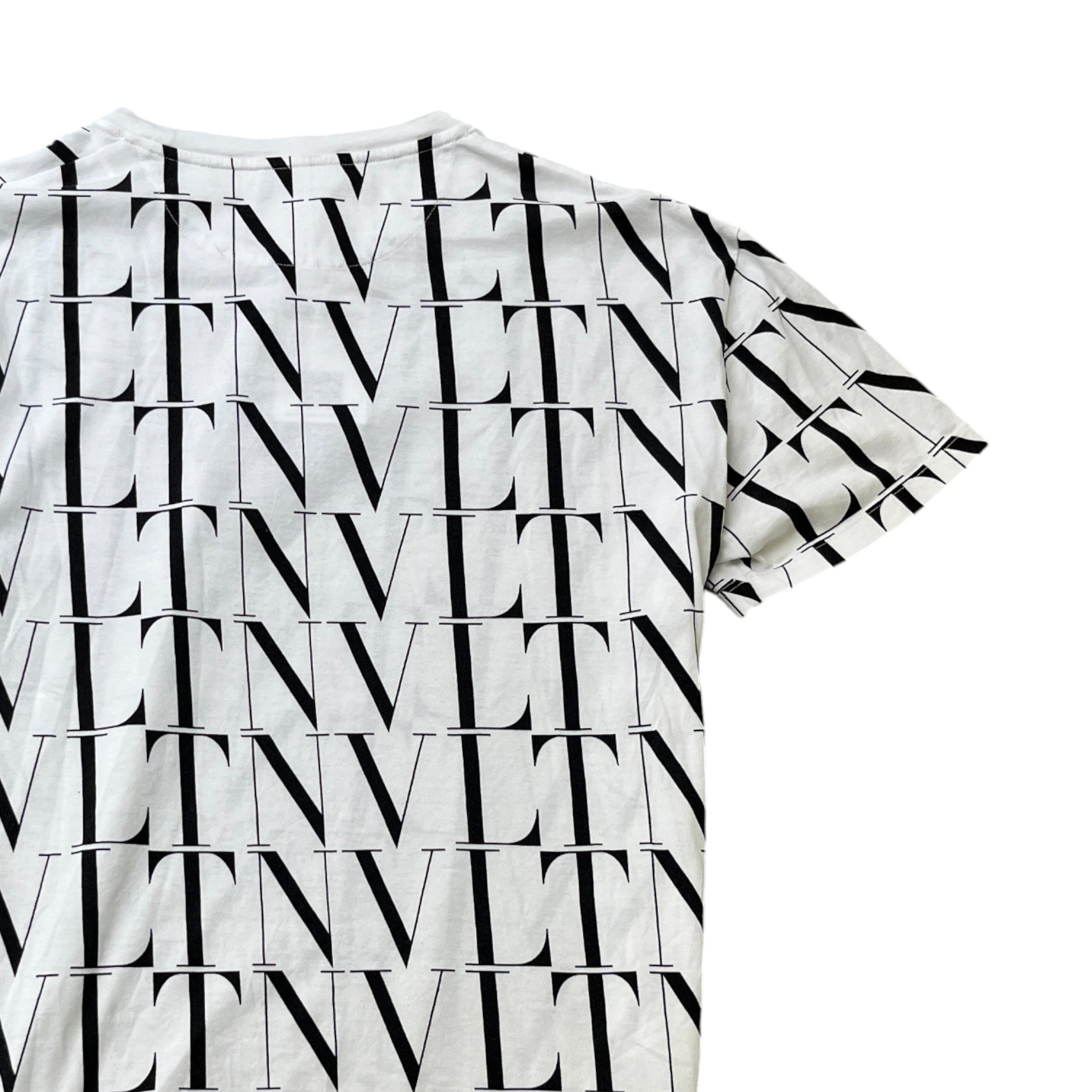 Men's Vltn Logo T-Shirt White Size M