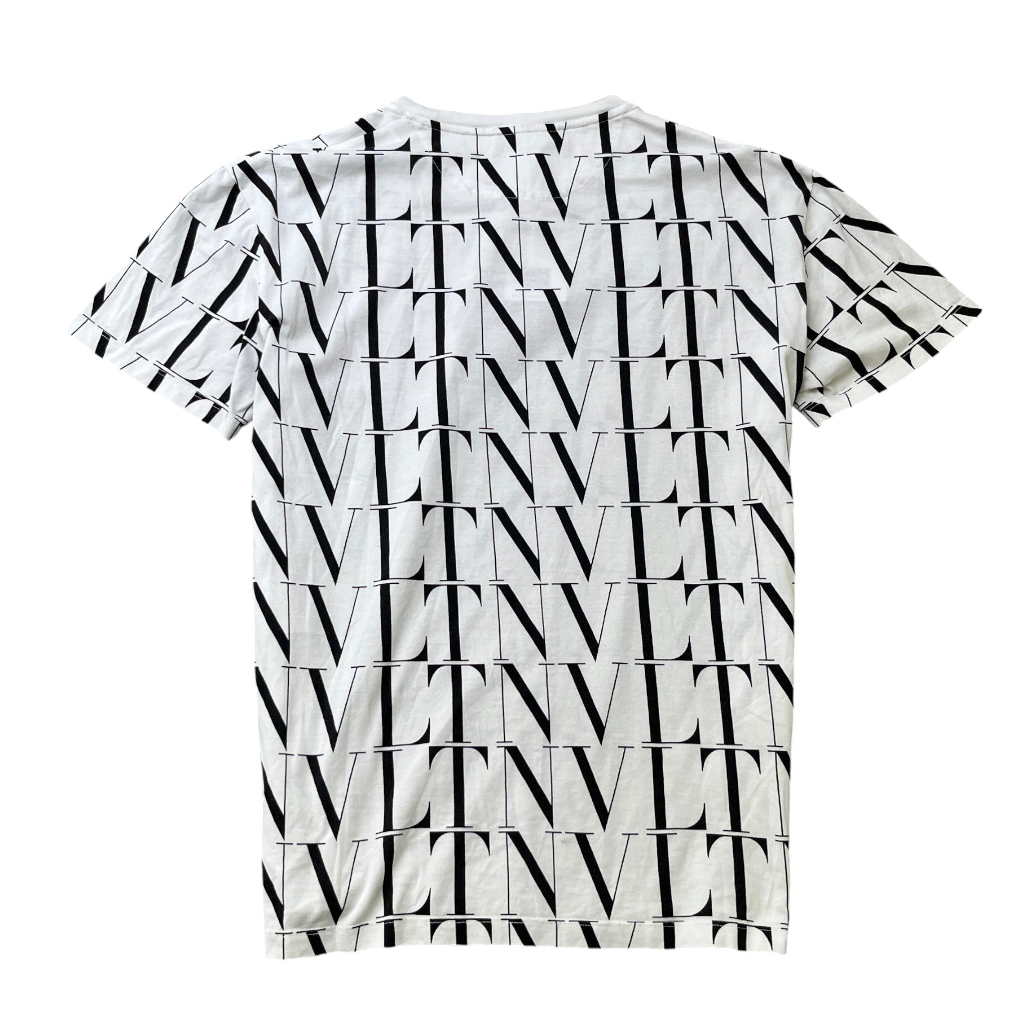 Men's Vltn Logo T-Shirt White Size M