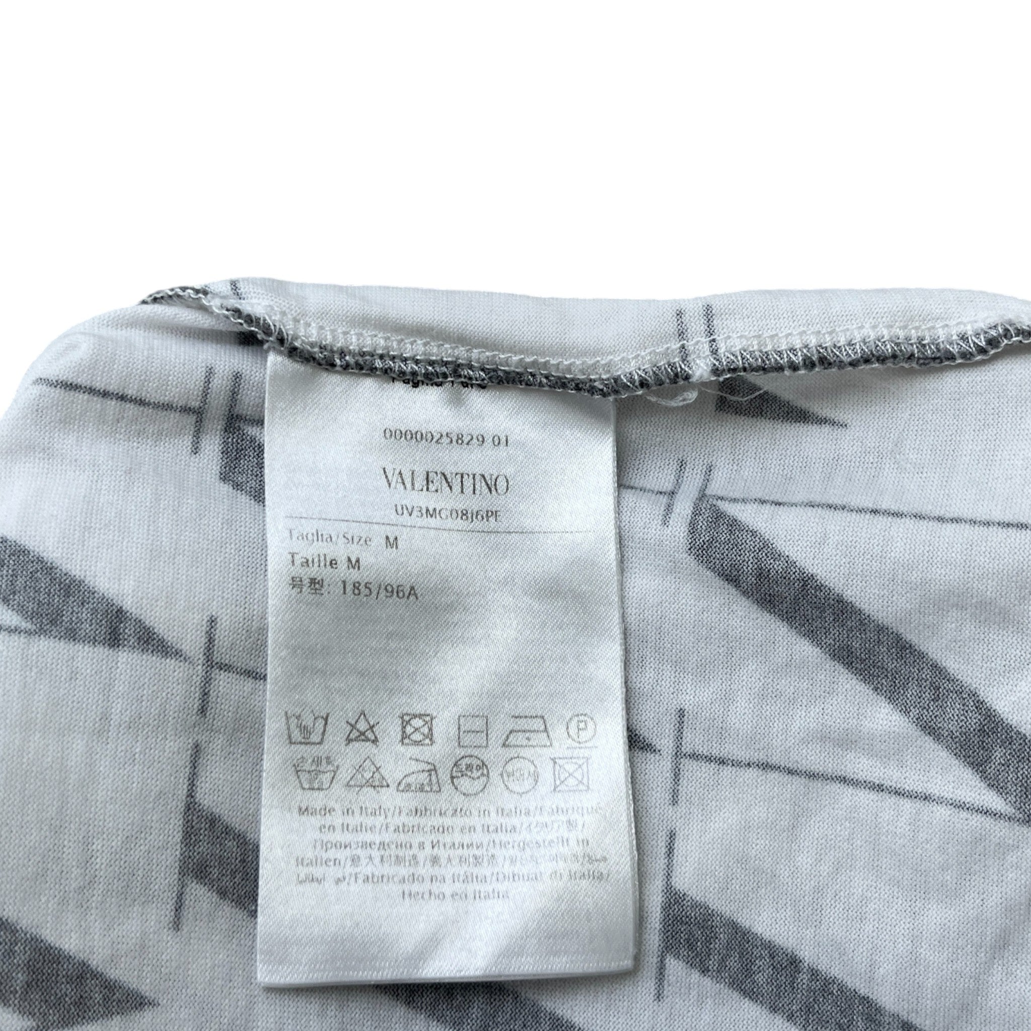 Men's Vltn Logo T-Shirt White Size M