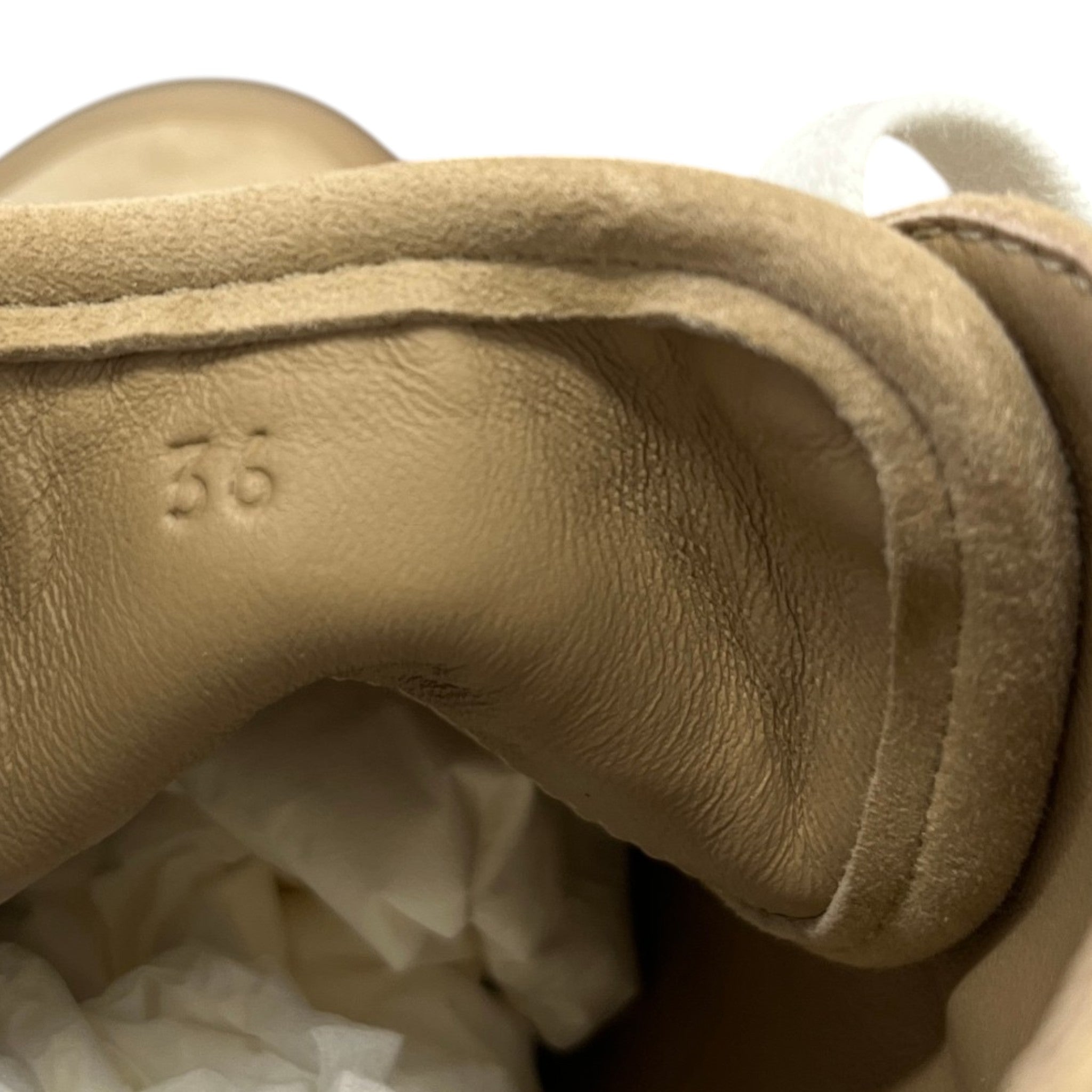 Women's Itineraire Ankle High Trainers Beige Size EU 36 / UK 3